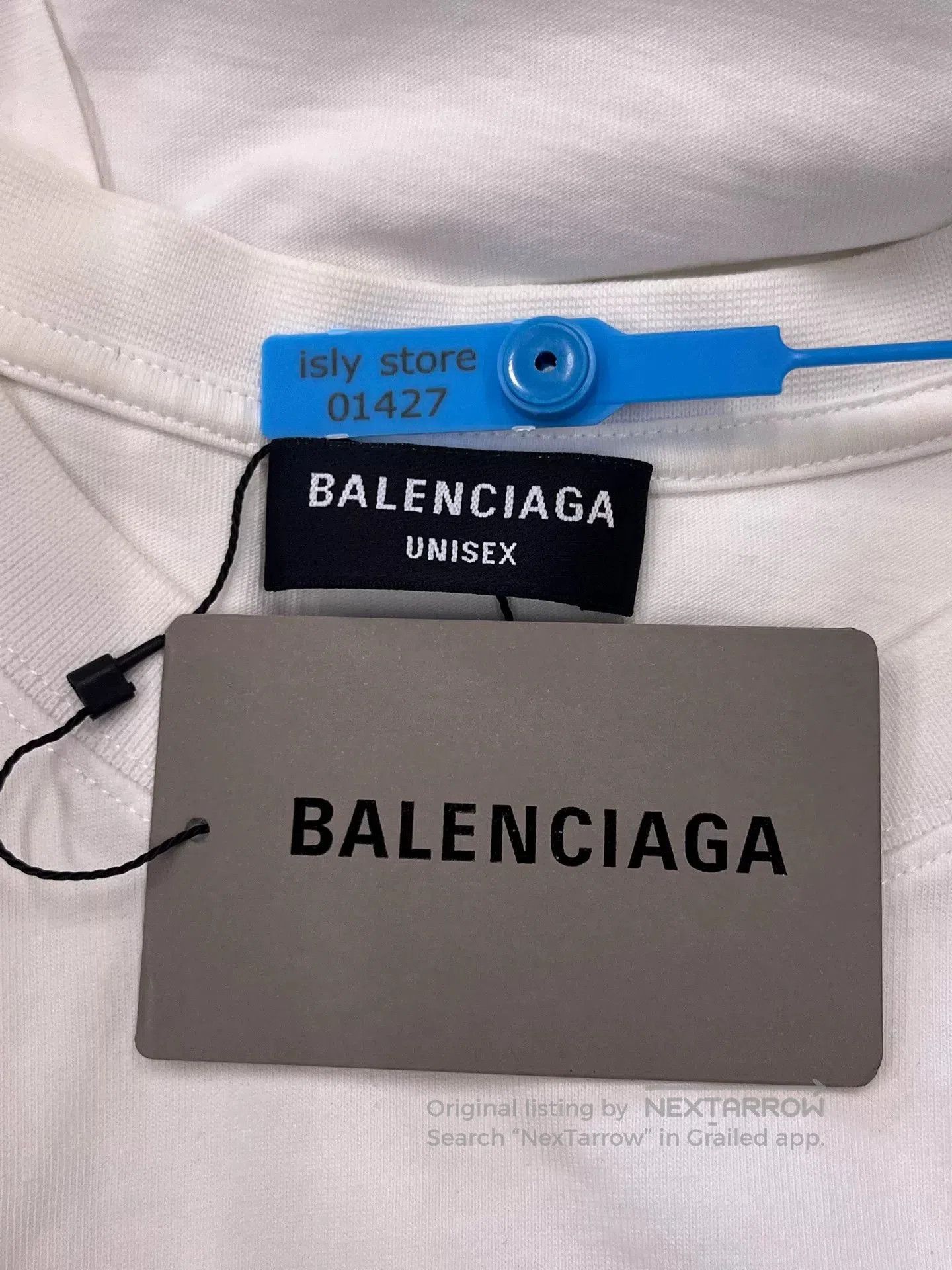 Balenciaga Balenciaga Crewneck Letter Print T-Shirt. Size US XS / EU 42 / 0 - 5 Thumbnail