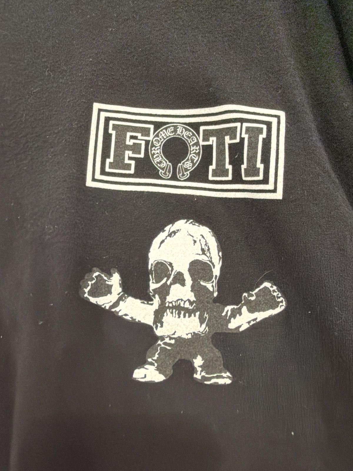 Chrome Hearts Chrome Hearts Foti Tik Tak Black Tee Size US XL / EU 56 / 4 - 4 Thumbnail