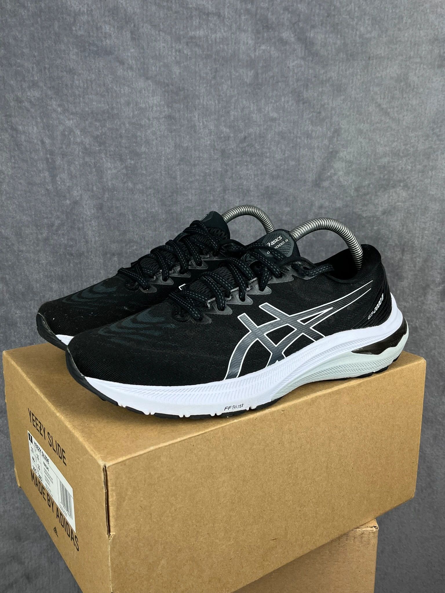 Asics Asics Gel-Nimbus 25 black running sneakers Size US 6 / EU 39 - 1 Thumbnail