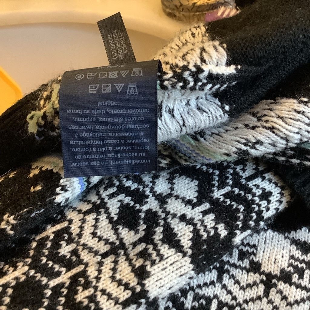 Tommy Hilfiger Unisex Tommy Hilfiger Black & White Sweater Size L Size L / US 10 / IT 46 - 11 Thumbnail