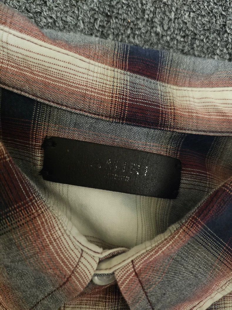 Amiri Amiri checkered shirt Size US M / EU 48-50 / 2 - 3 Thumbnail