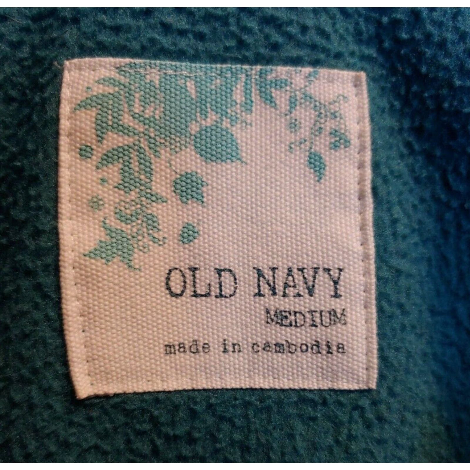 Old Navy Old Navy Multicolor Fleece Long Sleeve Pullover Top M Womens Size M / US 6-8 / IT 42-44 - 3 Thumbnail