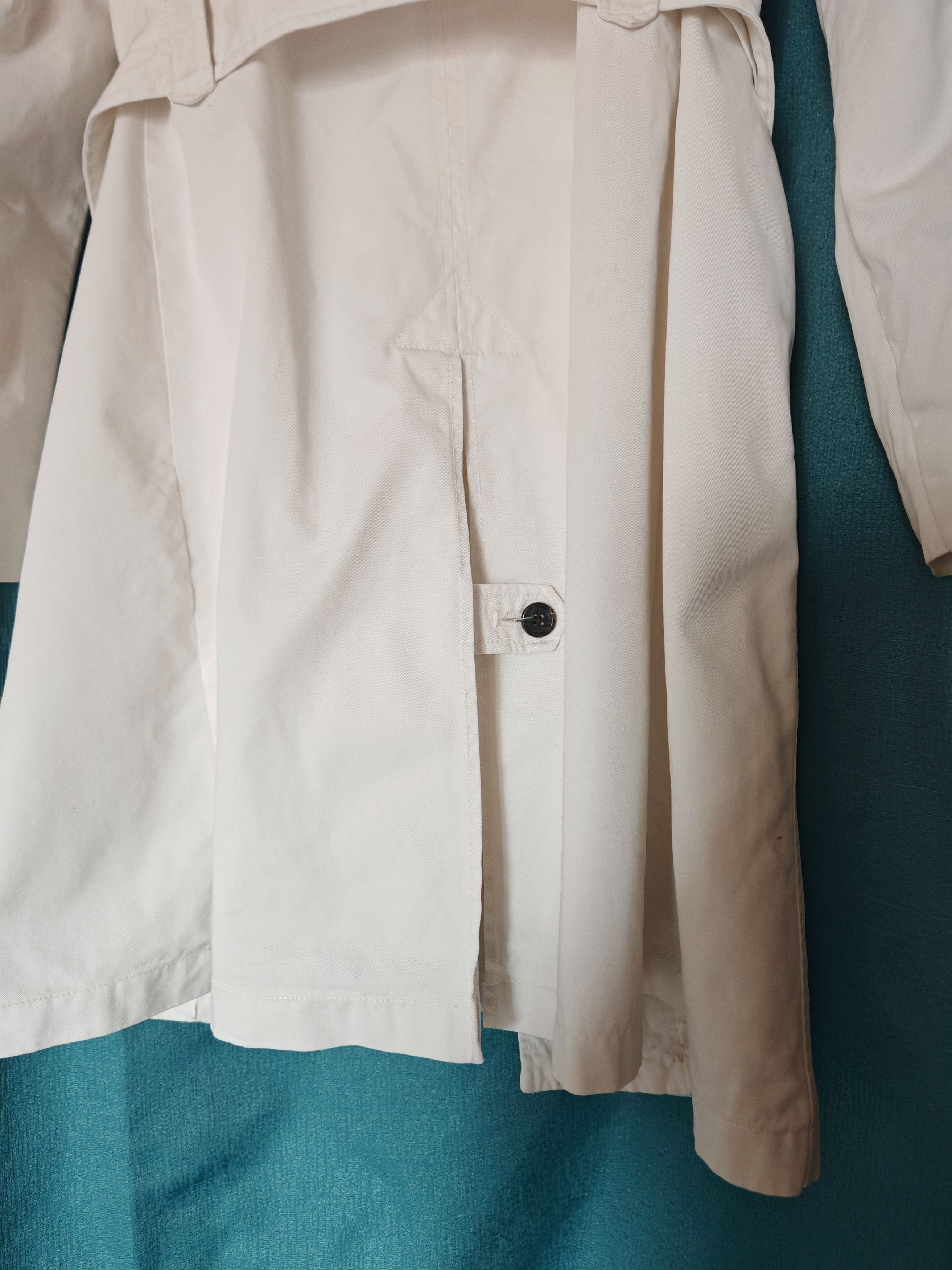Gap × Vintage Vintage Gap Cotton Trench Coat size M Rare Y2K 2000s Size M / US 6-8 / IT 42-44 - 7 Thumbnail
