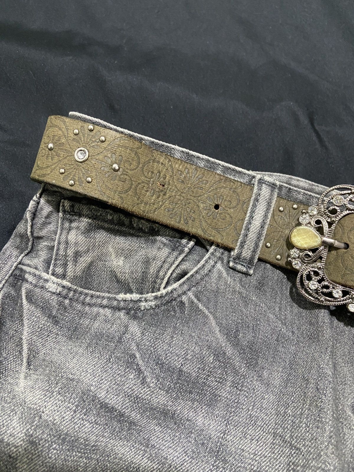 Japanese Brand JAPANESE UKNOWN BRAND 14thaddiction STYLE BELT Size ONE SIZE - 5 Thumbnail