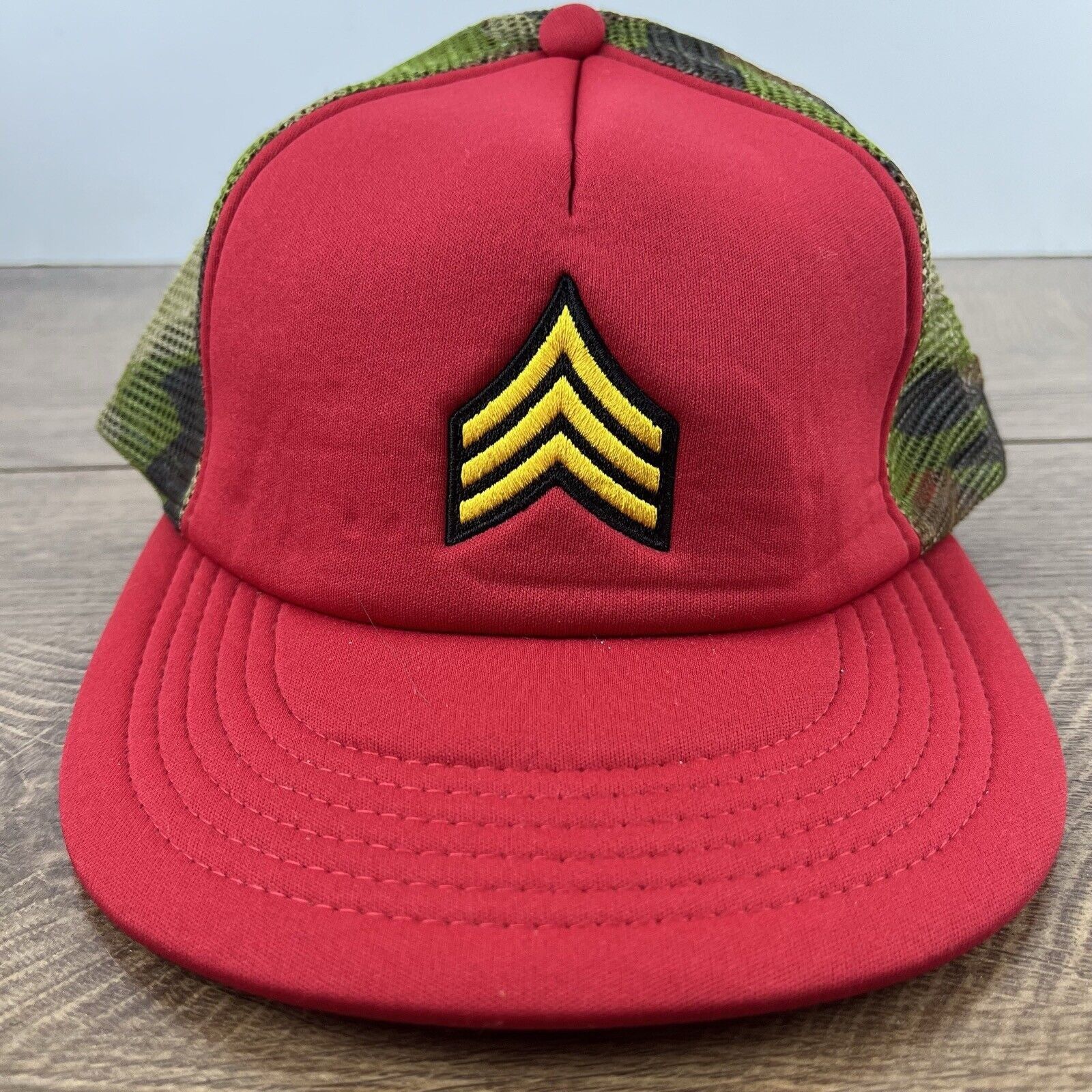 Other Arrow Red Hat Red Cap Adjustable Hat Red Adult Fit Hat Size ONE SIZE - 5 Thumbnail