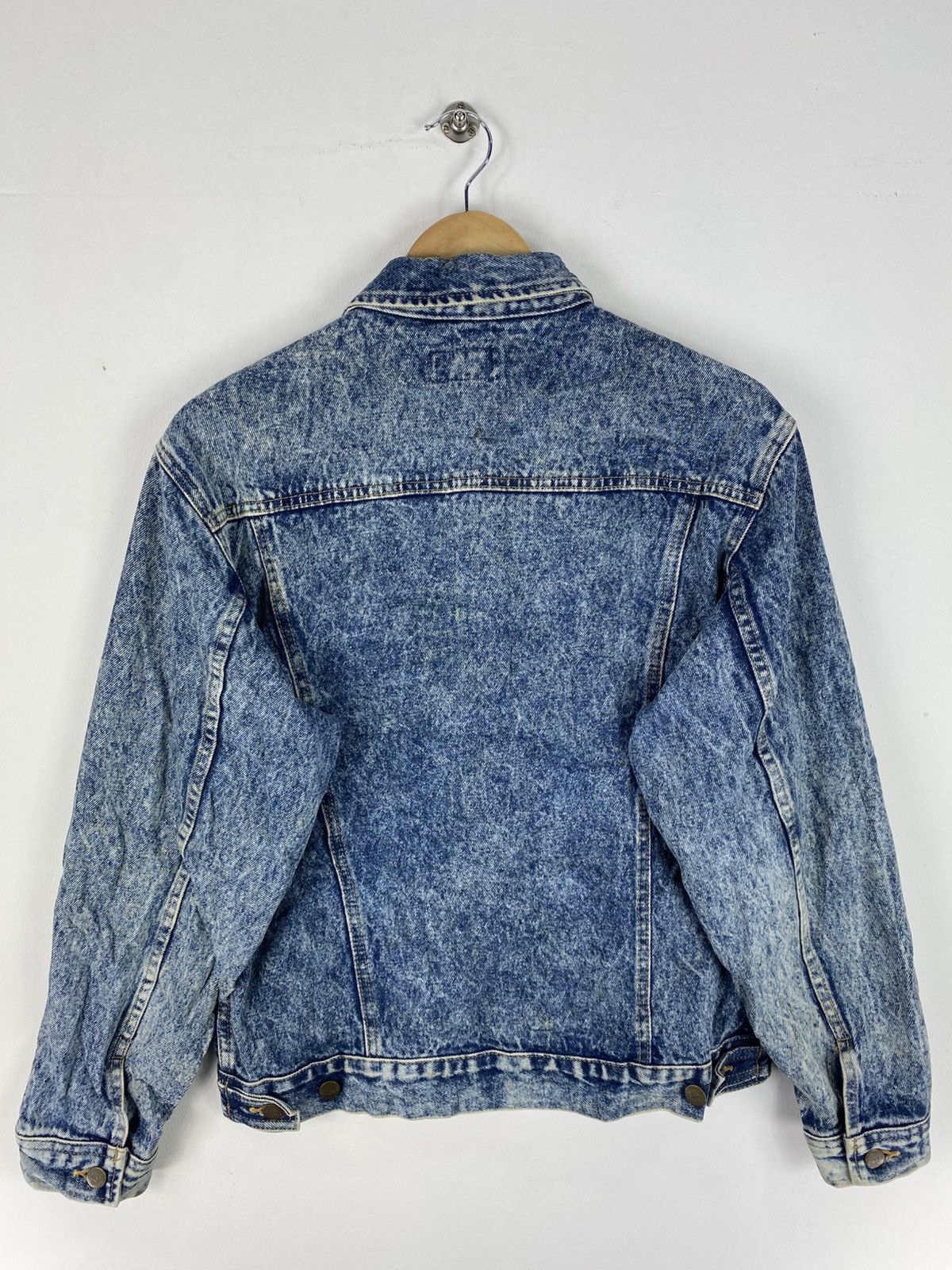 Japanese Brand Vintage 90’s Denim Jacket by Fittz Size US S / EU 44-46 / 1 - 4 Thumbnail