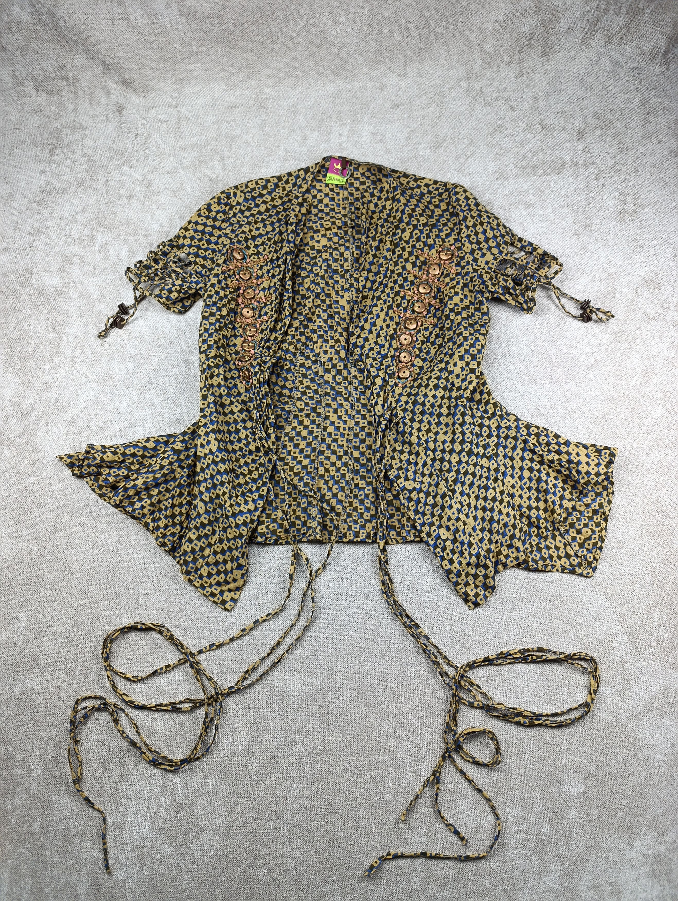 Other SAVE THE QUEEN WOMENS AVANT-GARDE BLOUSE TUNIC Size XL / US 12-14 / IT 48-50 - 2 Thumbnail