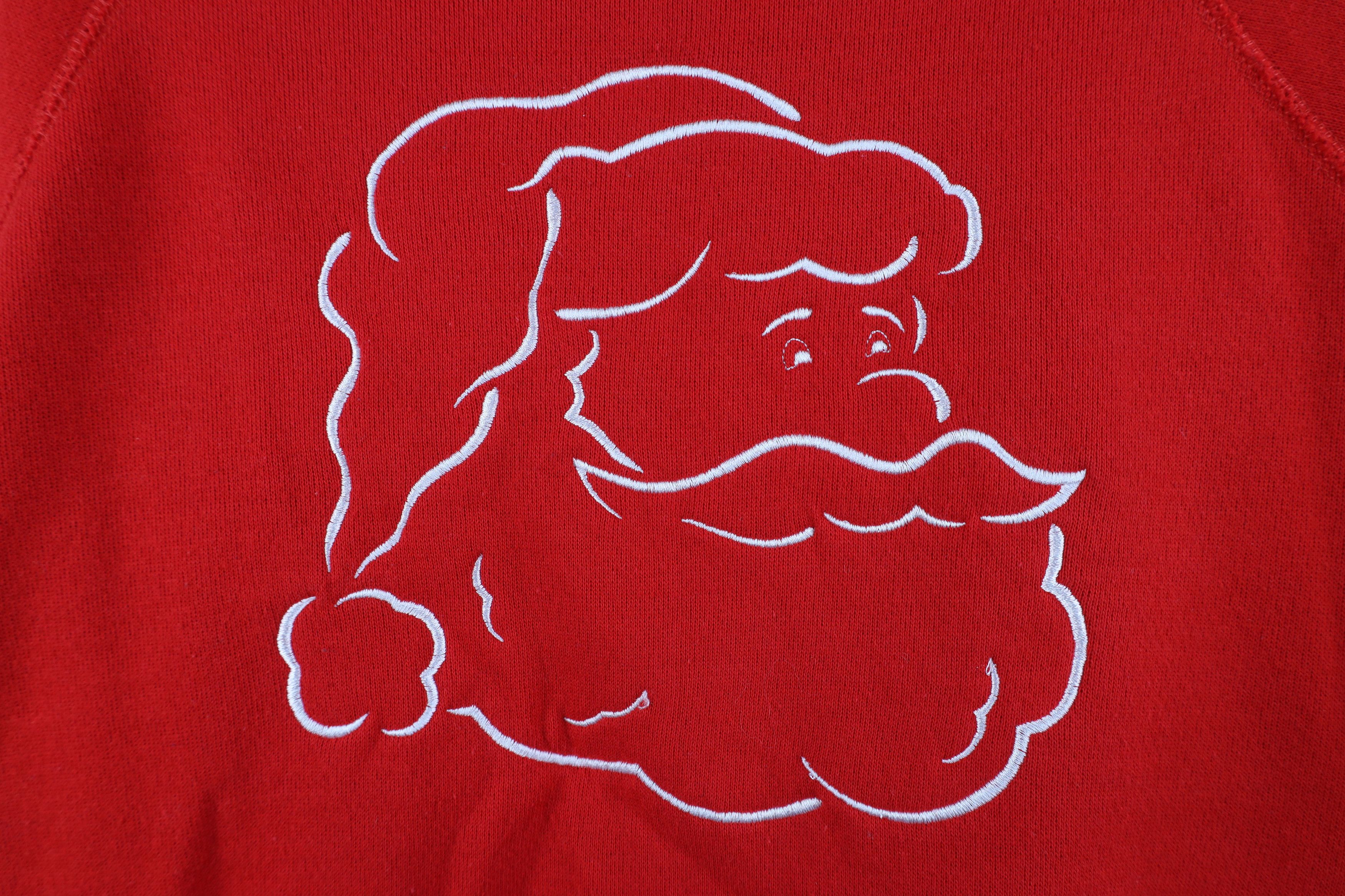 Vintage Vintage 80s 90s Streetwear Christmas Santa Sweatshirt USA Size L / US 10 / IT 46 - 4 Thumbnail