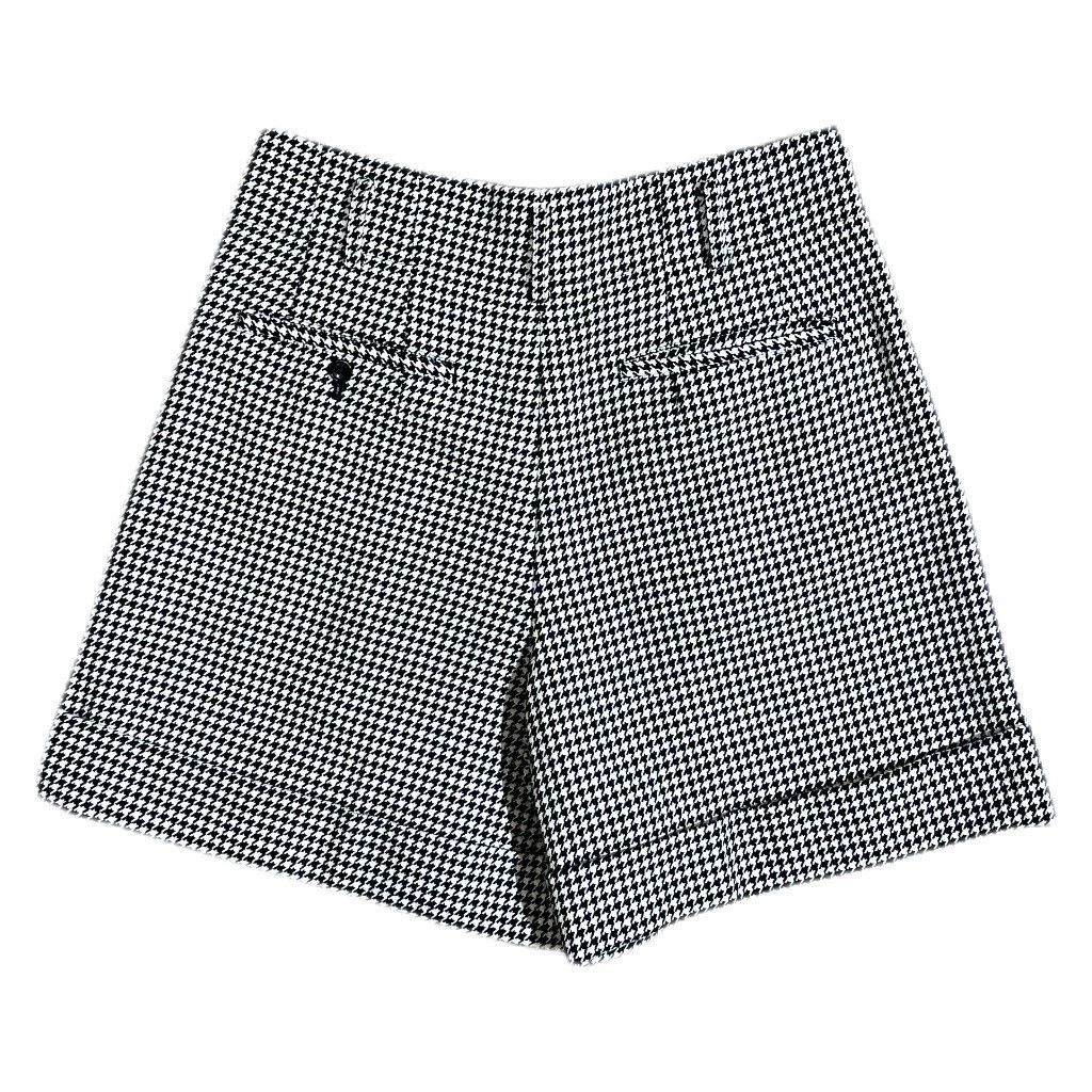 Comme des Garcons CDG 12AW Houndstooth Double-Layer Shorts XS Size 26" / US 2 / IT 38 - 3 Thumbnail