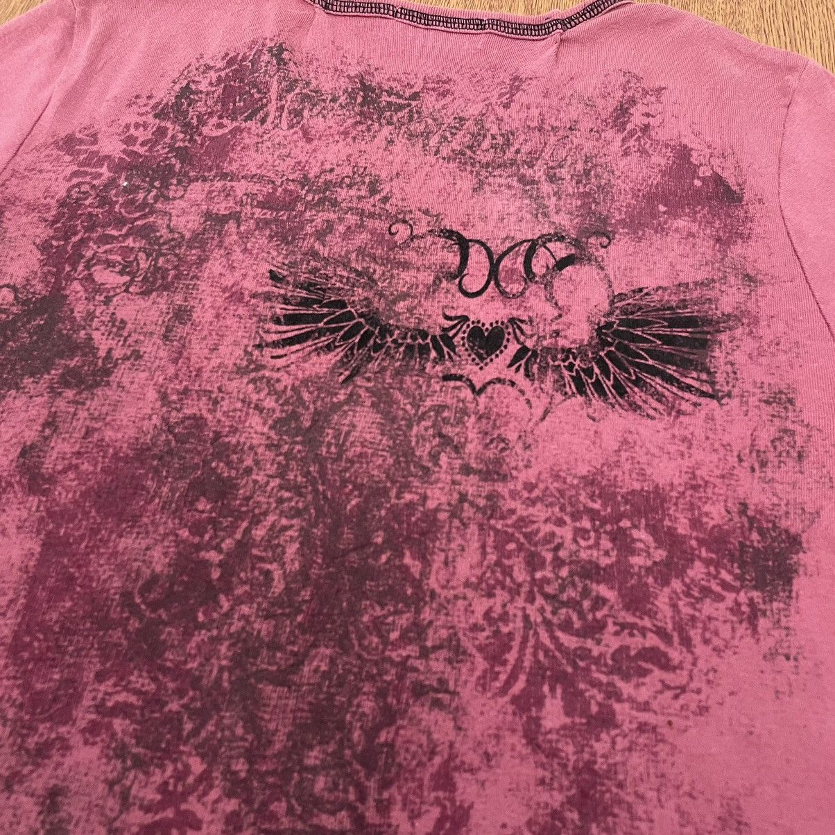 If Six Was Nine × Japanese Brand × Le Grande Bleu (L.G.B.) To the angel tattoo tee ifsixwasnine styled Size L / US 10 / IT 46 - 4 Thumbnail