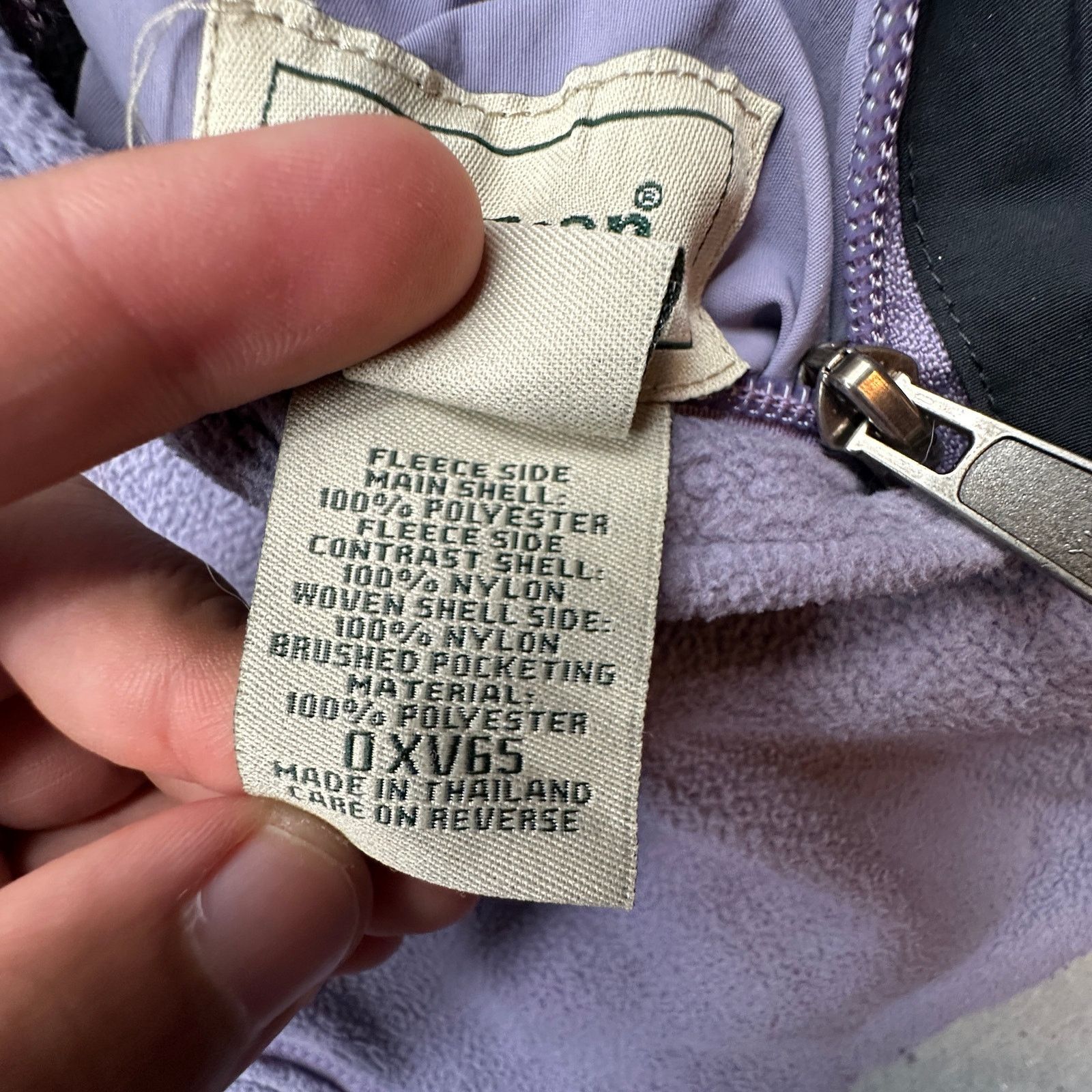 L.L. Bean LL Bean Reversible Fleece Nylon Coat Womes XL 0XV65 Size XL / US 12-14 / IT 48-50 - 10 Thumbnail