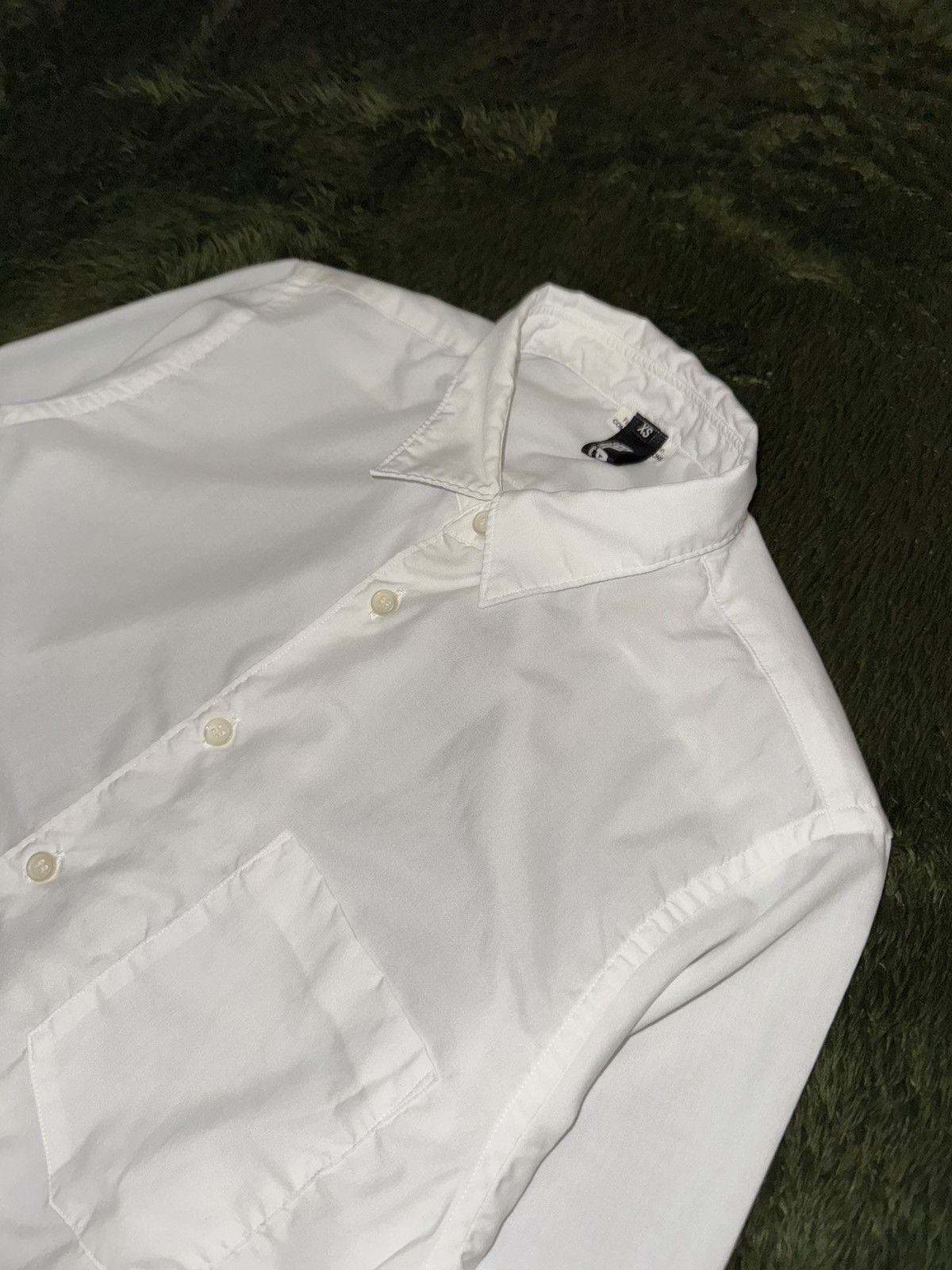 Comme des Garcons Black [XS] Comme des Garçons BLACK 22SS Polyester Long Shirt Size US XS / EU 42 / 0 - 2 Thumbnail