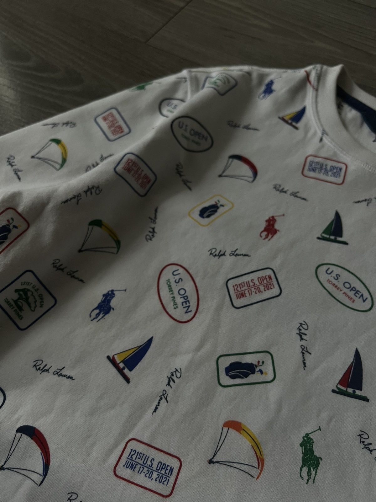 Polo Ralph Lauren × RLX Ralph Lauren ‼️Polo Ralph Lauren New Collection QR Tag Monogram Sweatshirt Size US XS / EU 42 / 0 - 10 Thumbnail