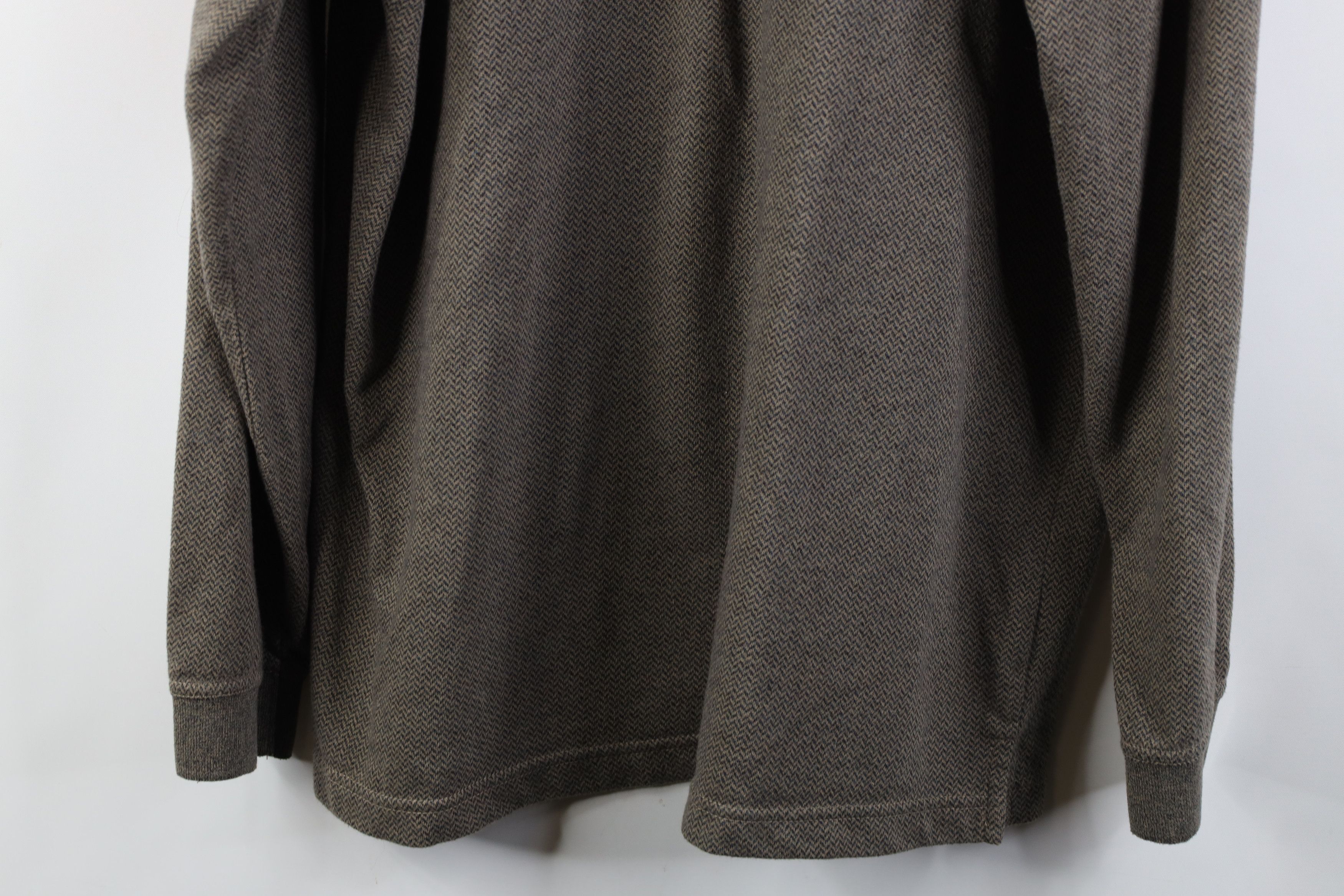 Vintage Vintage 90s Streetwear Knit Long Sleeve Rugby Polo Shirt Size US XL / EU 56 / 4 - 11 Thumbnail