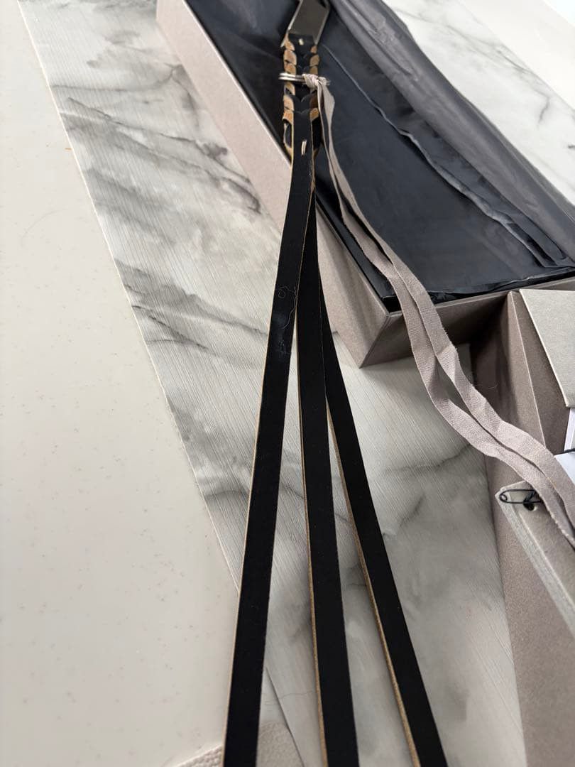 Rick Owens 2017 Braided Leather Keychain Size ONE SIZE - 3 Thumbnail
