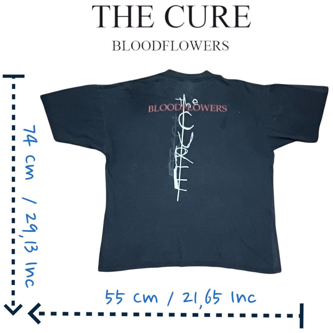 Band Tees The Cure Bloodflowers 00s Size US L / EU 52-54 / 3 - 2 Thumbnail