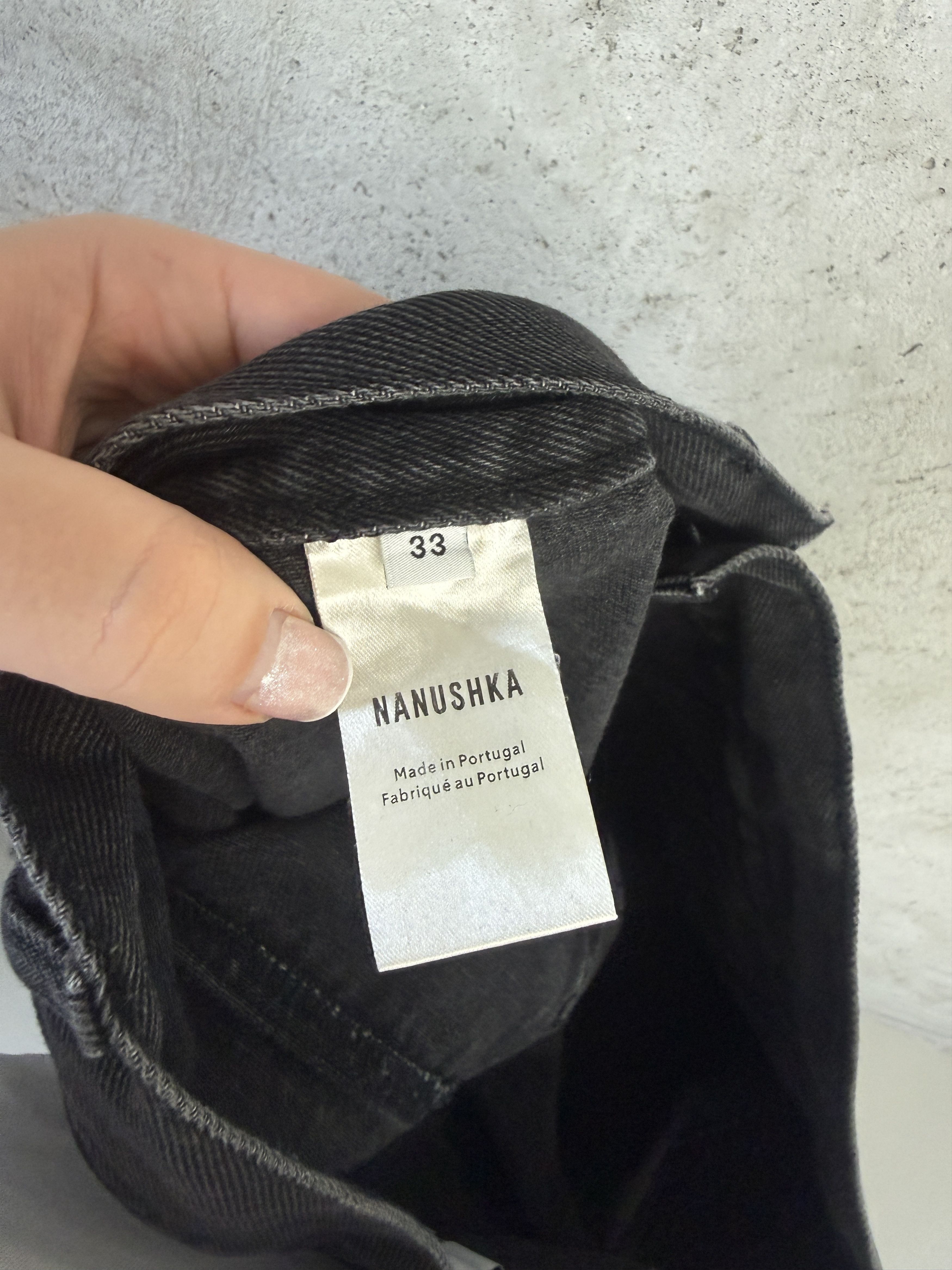 Nanushka Nanushka black denim jeans pants casual Size US 33 - 6 Thumbnail