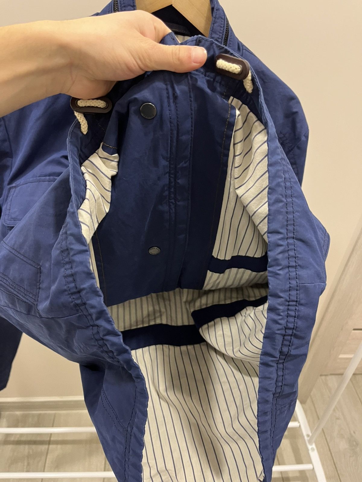 Hugo Boss Hugo Boss Jacket Coat Size L(52) Blue Old Money Size US L / EU 52-54 / 3 - 7 Thumbnail