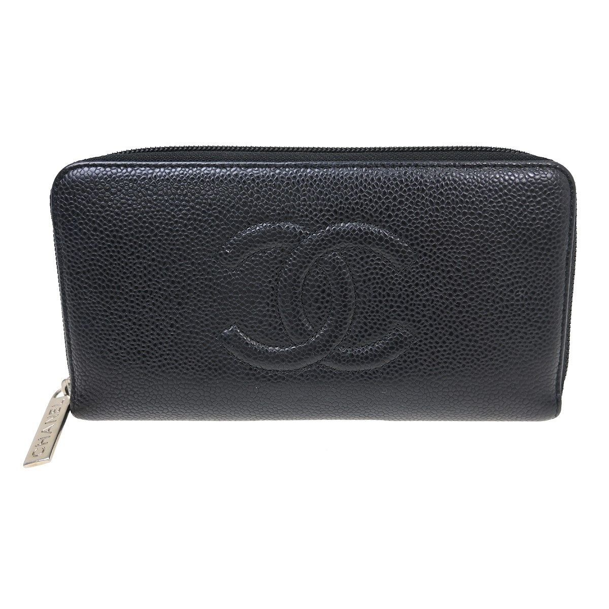 Chanel Chanel Timeless CC Zipped Wallet Caviar Size ONE SIZE - 1 Thumbnail