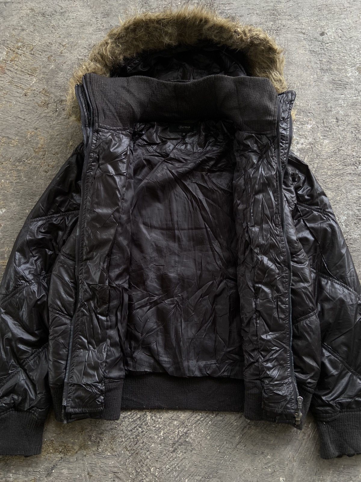 14th Addiction 2000s Beno - Vkei Apocalypse 14th Style Fur Jacket Size US M / EU 48-50 / 2 - 5 Thumbnail