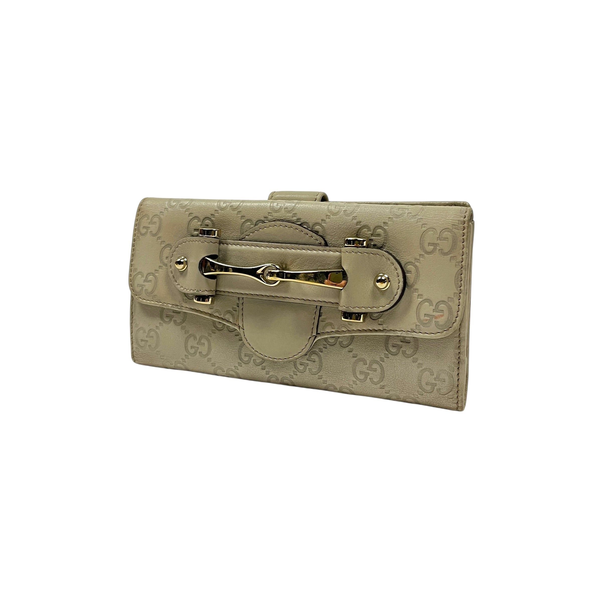 Gucci Gucci Guccissima Continental Horsebit Wallet - O/S Size ONE SIZE - 2 Thumbnail