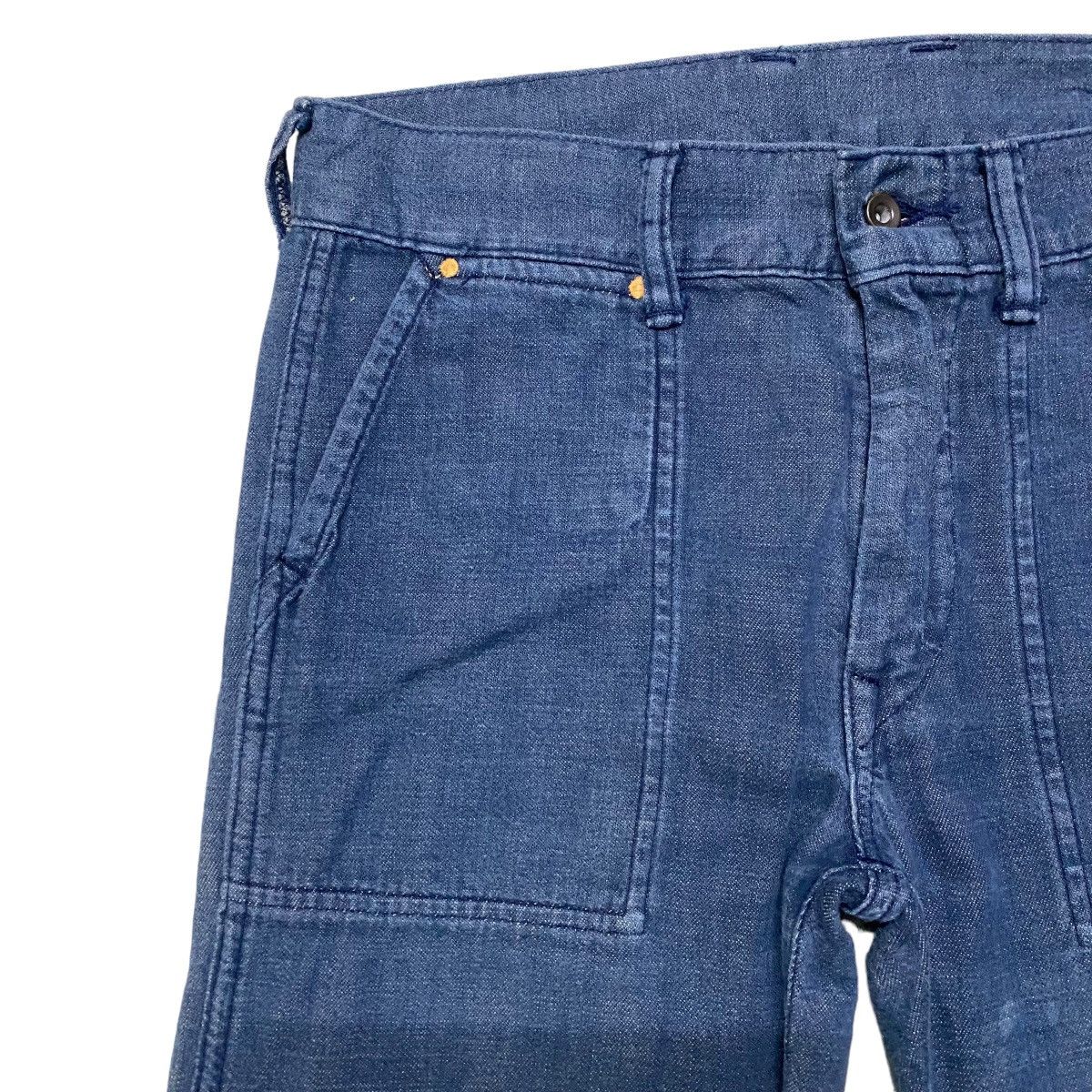 45rpm 45rpm Denim Flare Fatigue Pant Size 29" - 4 Thumbnail