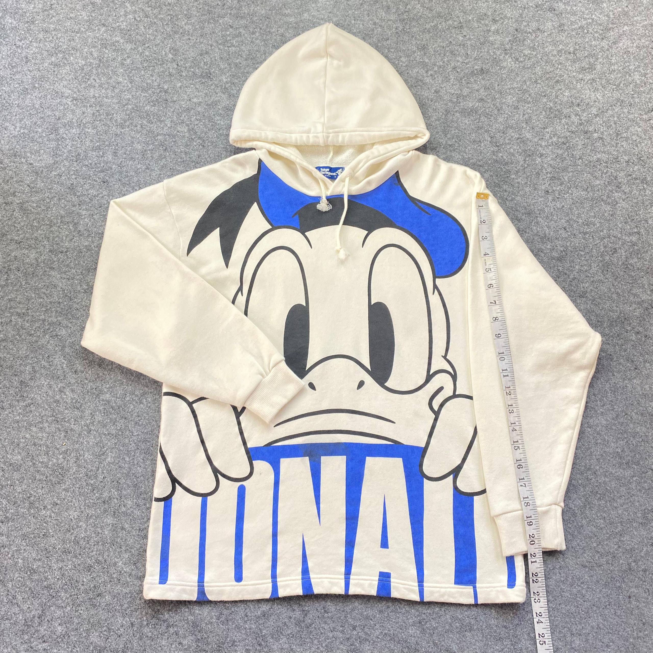 Disney Vintage Disney Tokyo Donald Duck Hoodies Size US L / EU 52-54 / 3 - 5 Thumbnail