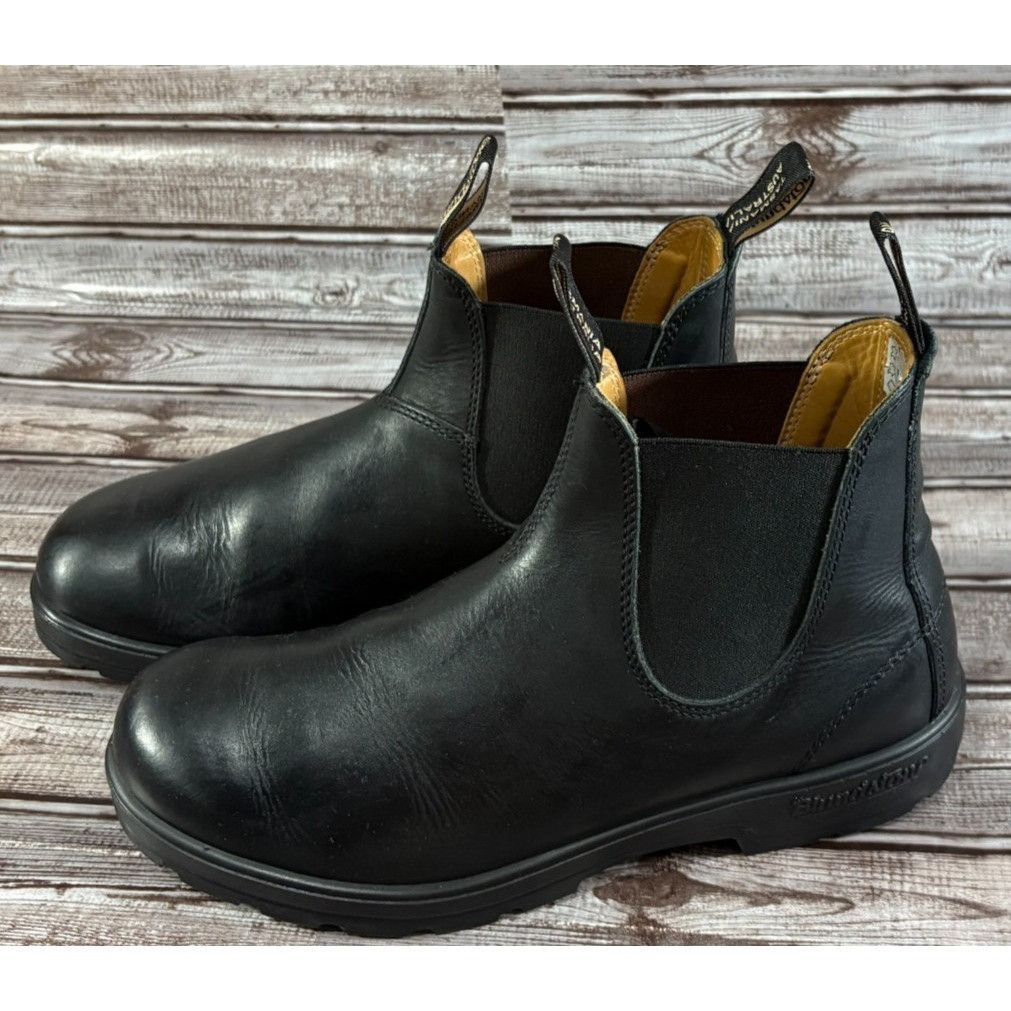 Blundstone Blundstone 510 Black Leather Chelsea Boots Sz 10 color black Size US 10 / EU 43 - 1 Thumbnail