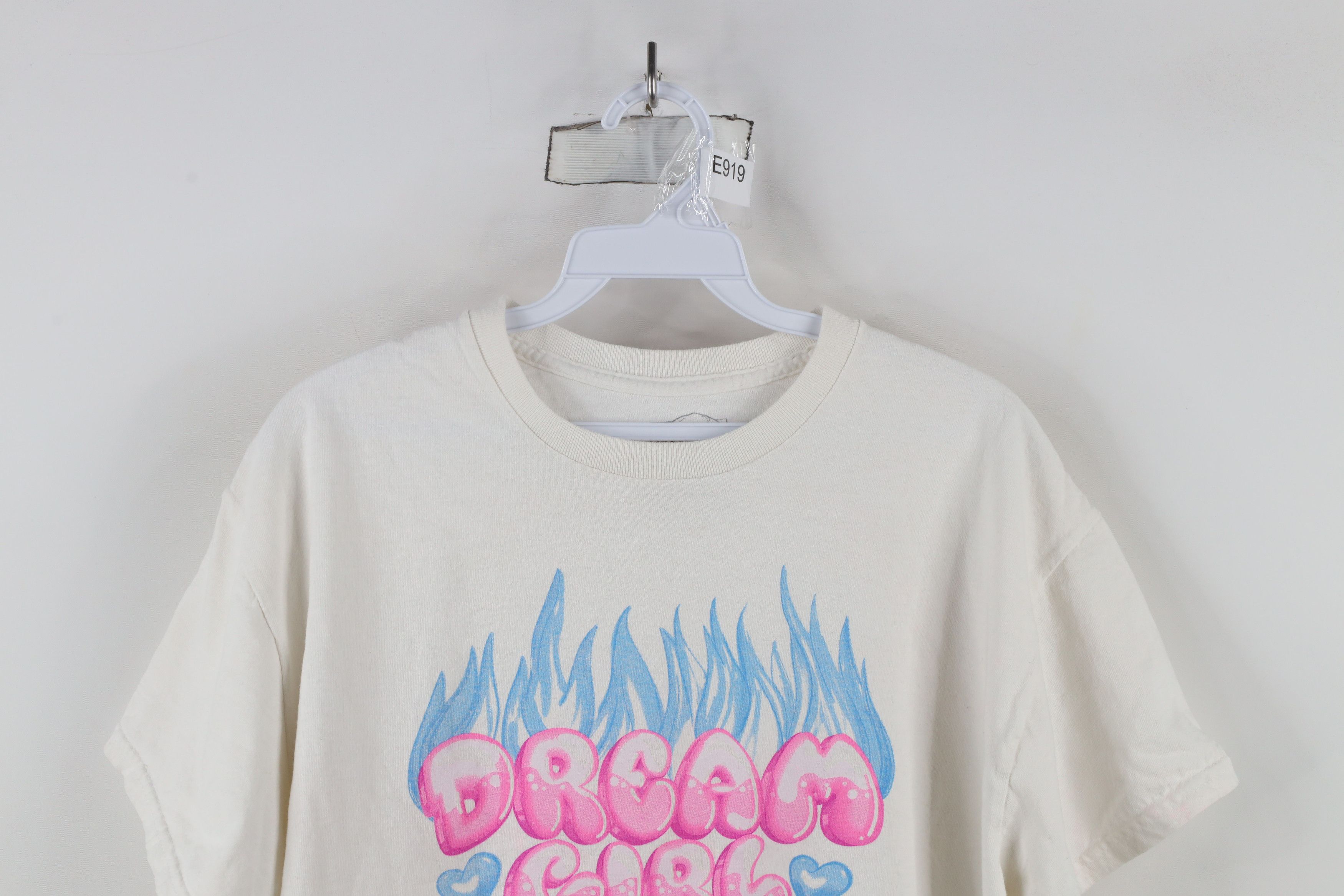 Vintage Vintage Y2K Dream Boy Anime Girl Fire Flames T-Shirt USA Size L / US 10 / IT 46 - 2 Thumbnail