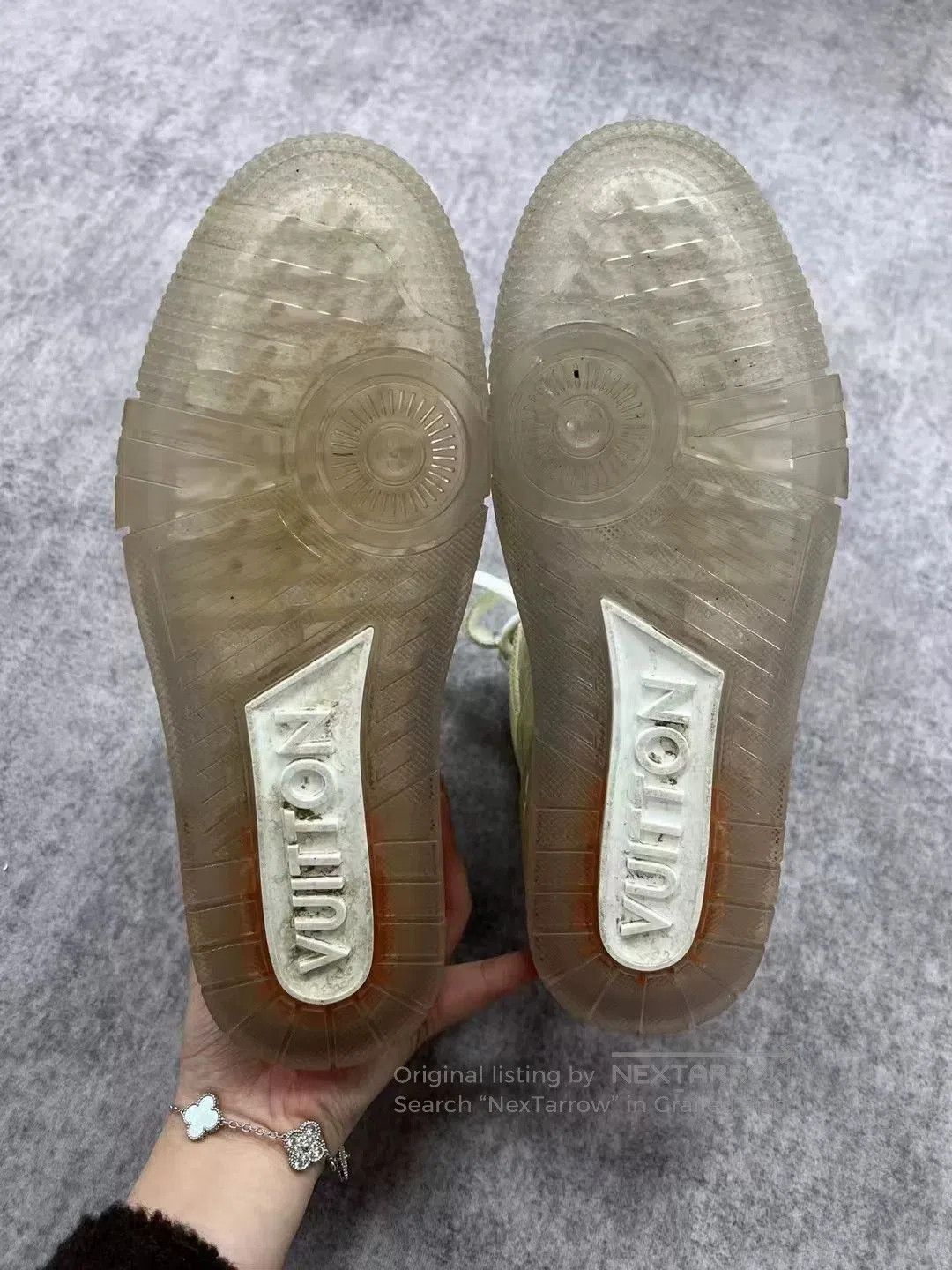 Louis Vuitton LV Transparent High-Top Sports Sneakers. Size US 7.5 / EU 40-41 - 8 Thumbnail