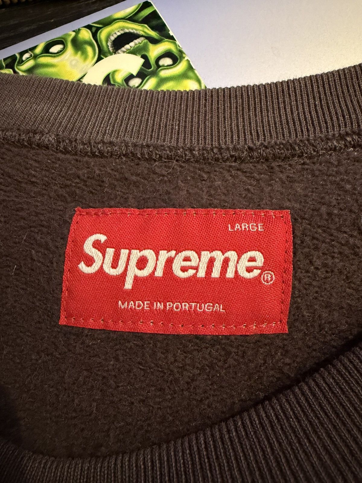 Supreme Supreme Dipped Crewneck Size US L / EU 52-54 / 3 - 3 Thumbnail