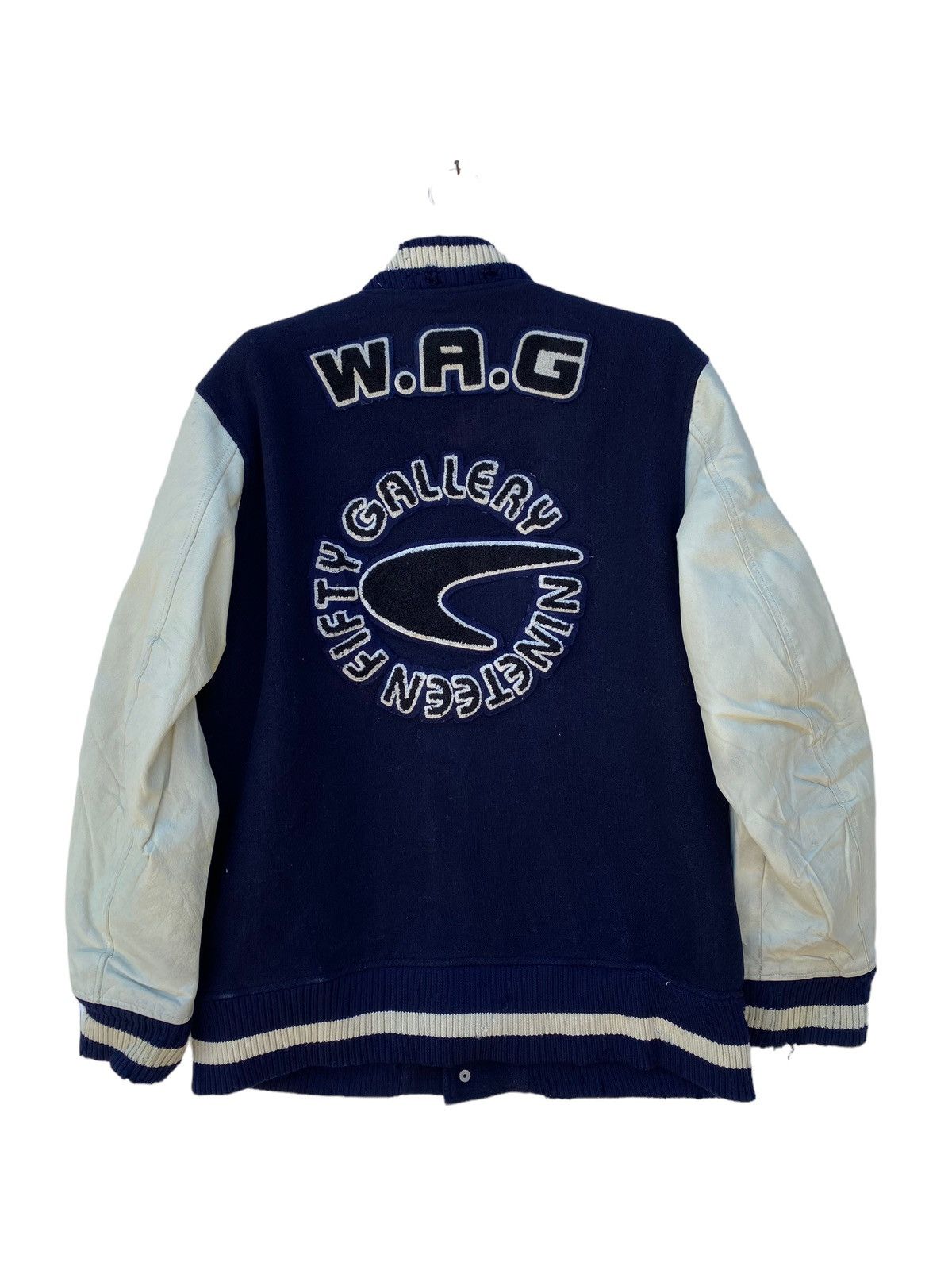 Japanese Brand Vintage 1950 Gallery Varsity jacket Size US L / EU 52-54 / 3 - 1 Thumbnail