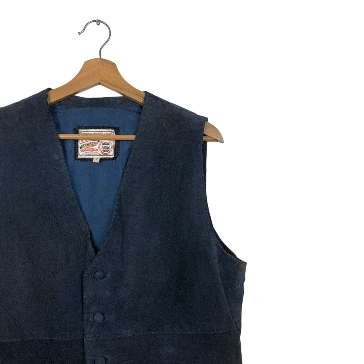 Genuine Leather 🔥VINTAGE BIKER VEST UTILITY GENUINE LEATHER TURKY BEAR Size US M / EU 48-50 / 2 - 8 Thumbnail