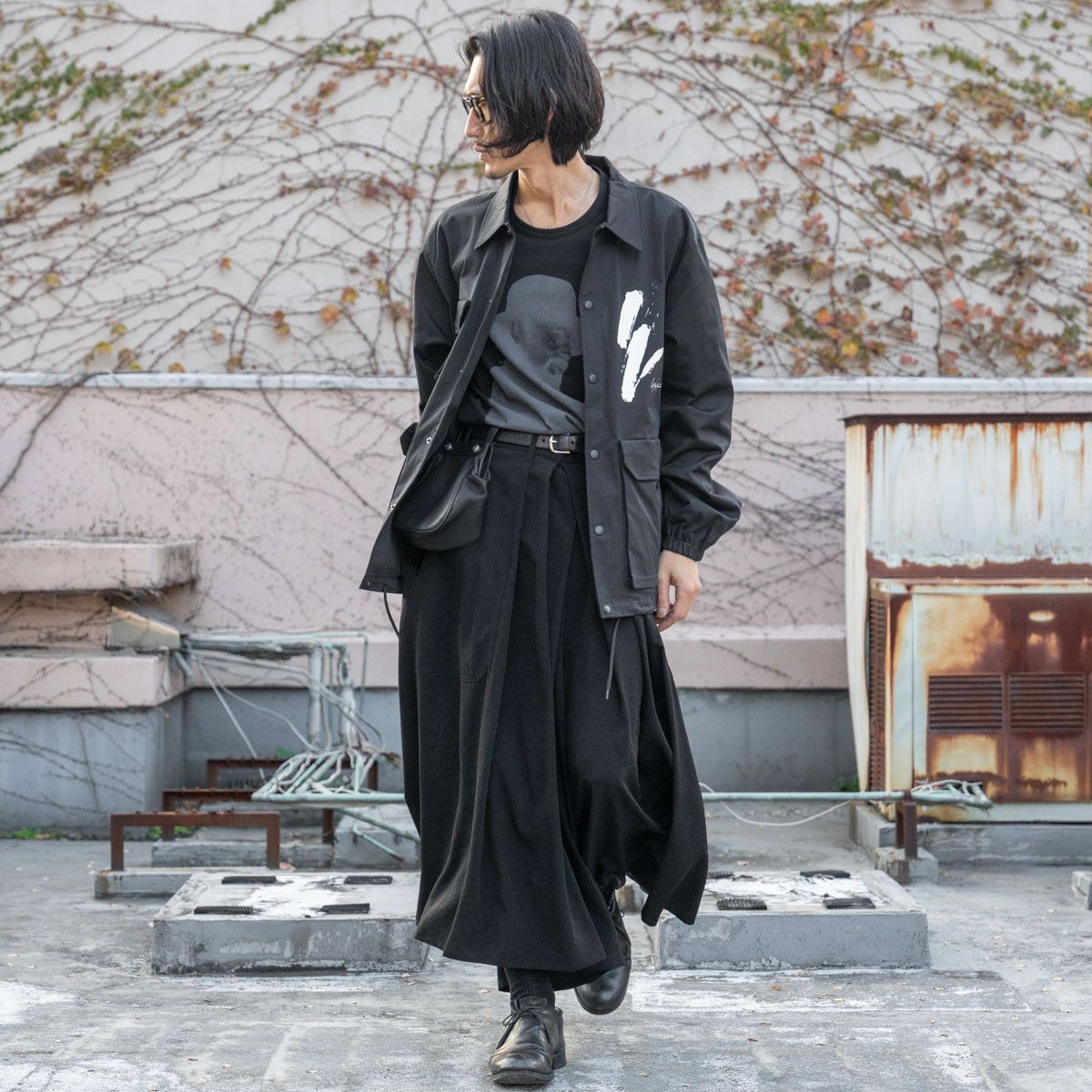 Yohji Yamamoto Yohji Yamamoto Pour Homme SS24 - Ta/TUXEDO HAKAMA PANTS Size US 32 / EU 48 - 19 Thumbnail
