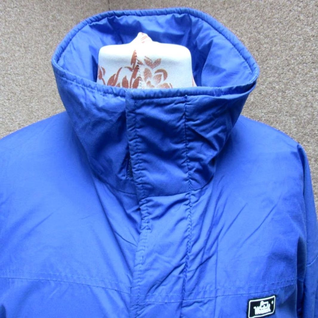 Vintage MENS WOOLRICH JACKET L Blue All Seasons Nylon Jacket Size US L / EU 52-54 / 3 - 6 Thumbnail