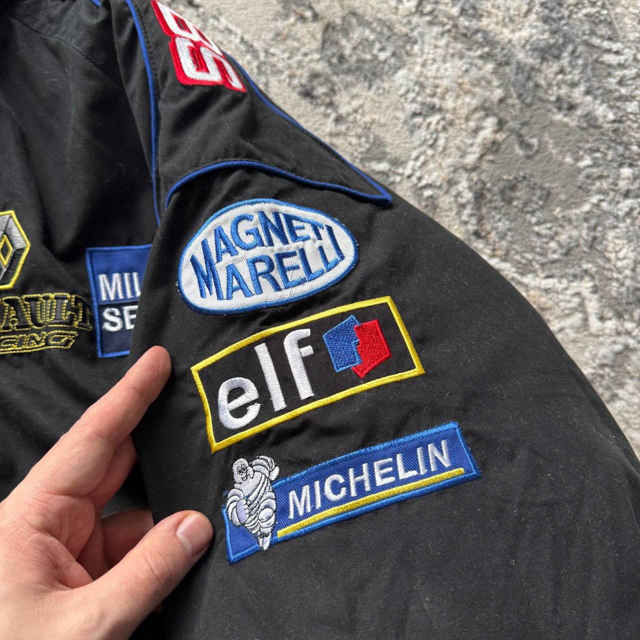 Formula 1 Vintage Renault Mild Seven F1 Racing Jacket Bomber Rare Size US M / EU 48-50 / 2 - 6 Thumbnail