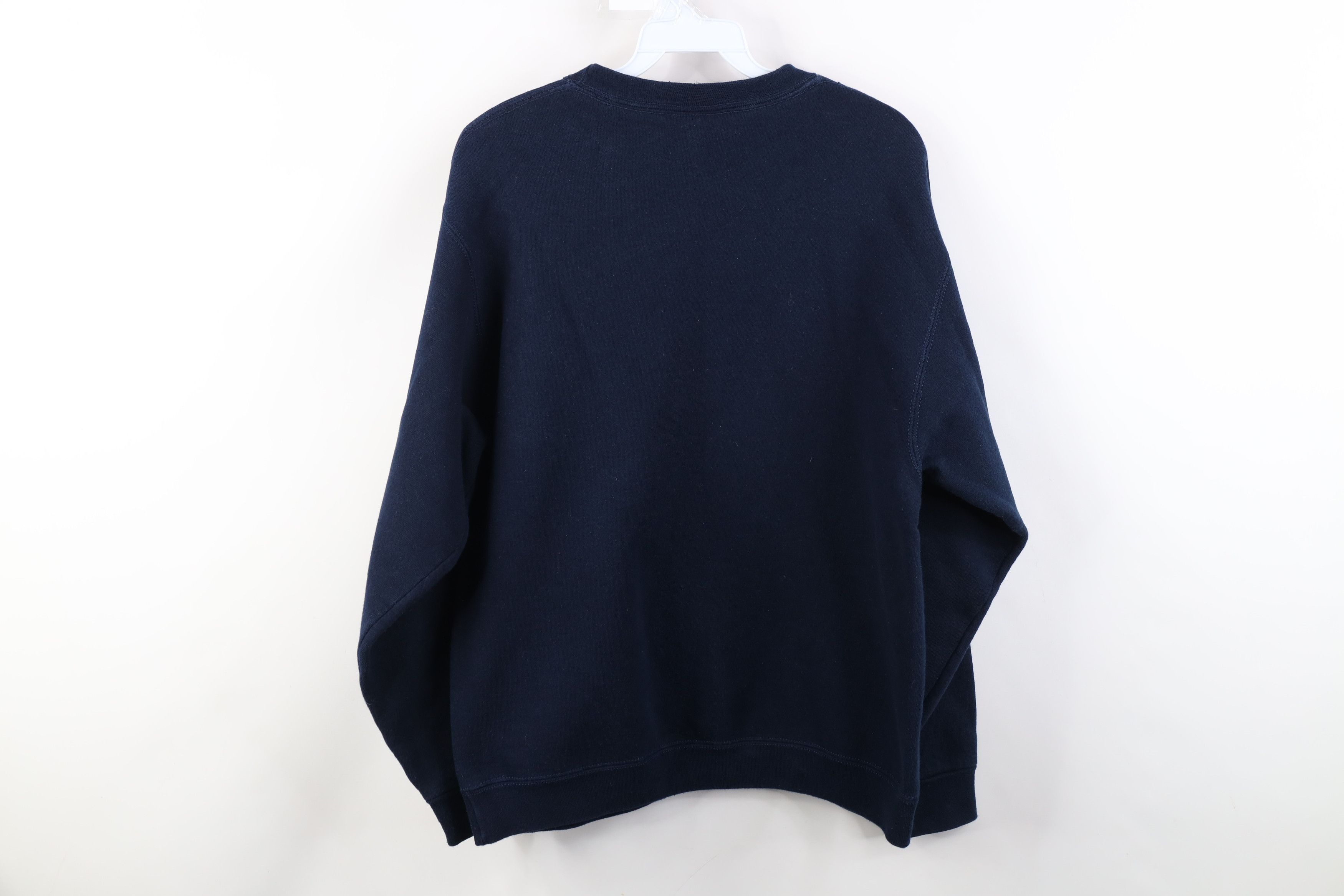 Vintage Vintage 90s Streetwear Heavyweight Crewneck Sweatshirt Blue Size M / US 6-8 / IT 42-44 - 11 Thumbnail