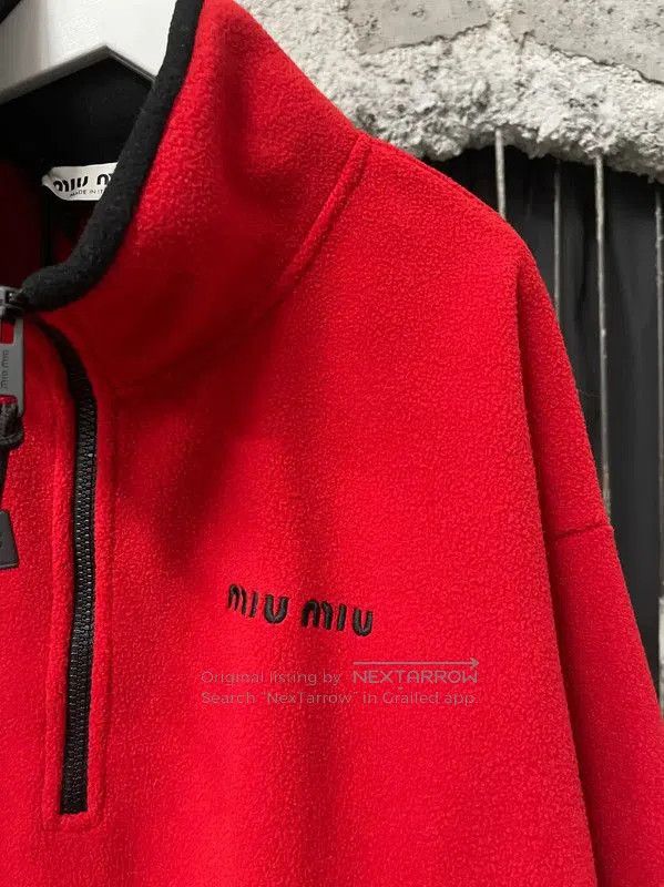 Miu Miu Miu Miu Red Jacket for Women in Size One . Size XXS / US 00 / IT 34 - 5 Thumbnail
