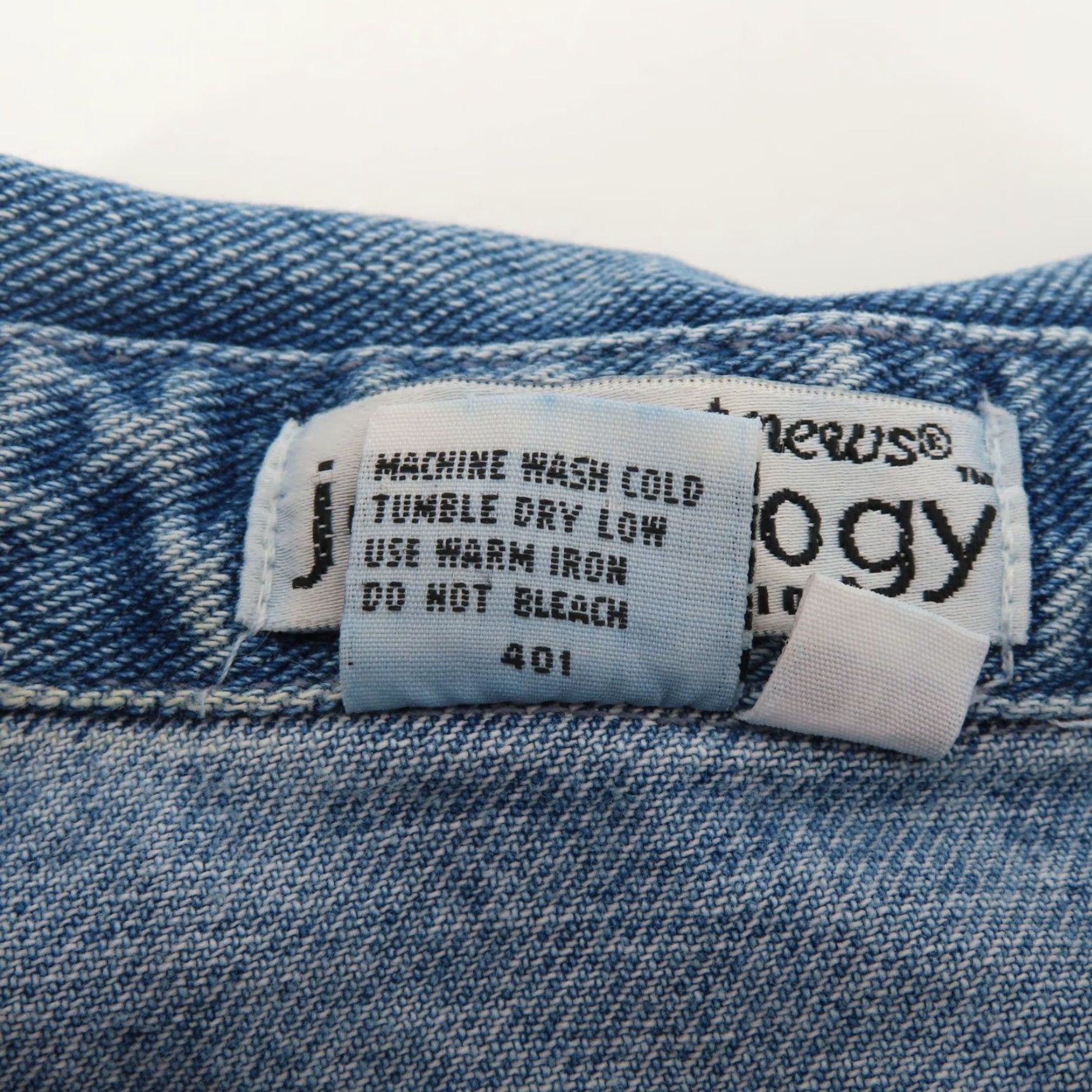 Vintage VINTAGE Newport News Jeansology Women 10 Collared Sleeveless Blue Denim Jean Snap Dress Dress Tank Size 32" / US 10 / IT 46 - 7 Thumbnail