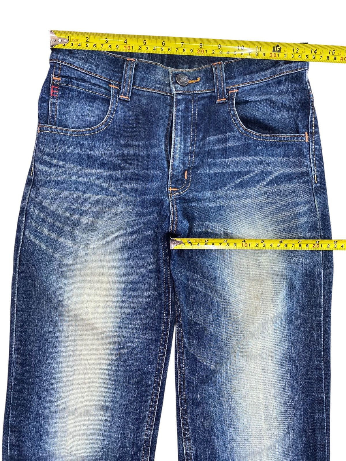 Edwin Edwin Whiskers Faded Wash Style Straight Cut Soft Denim Size US 28 / EU 44 - 5 Thumbnail