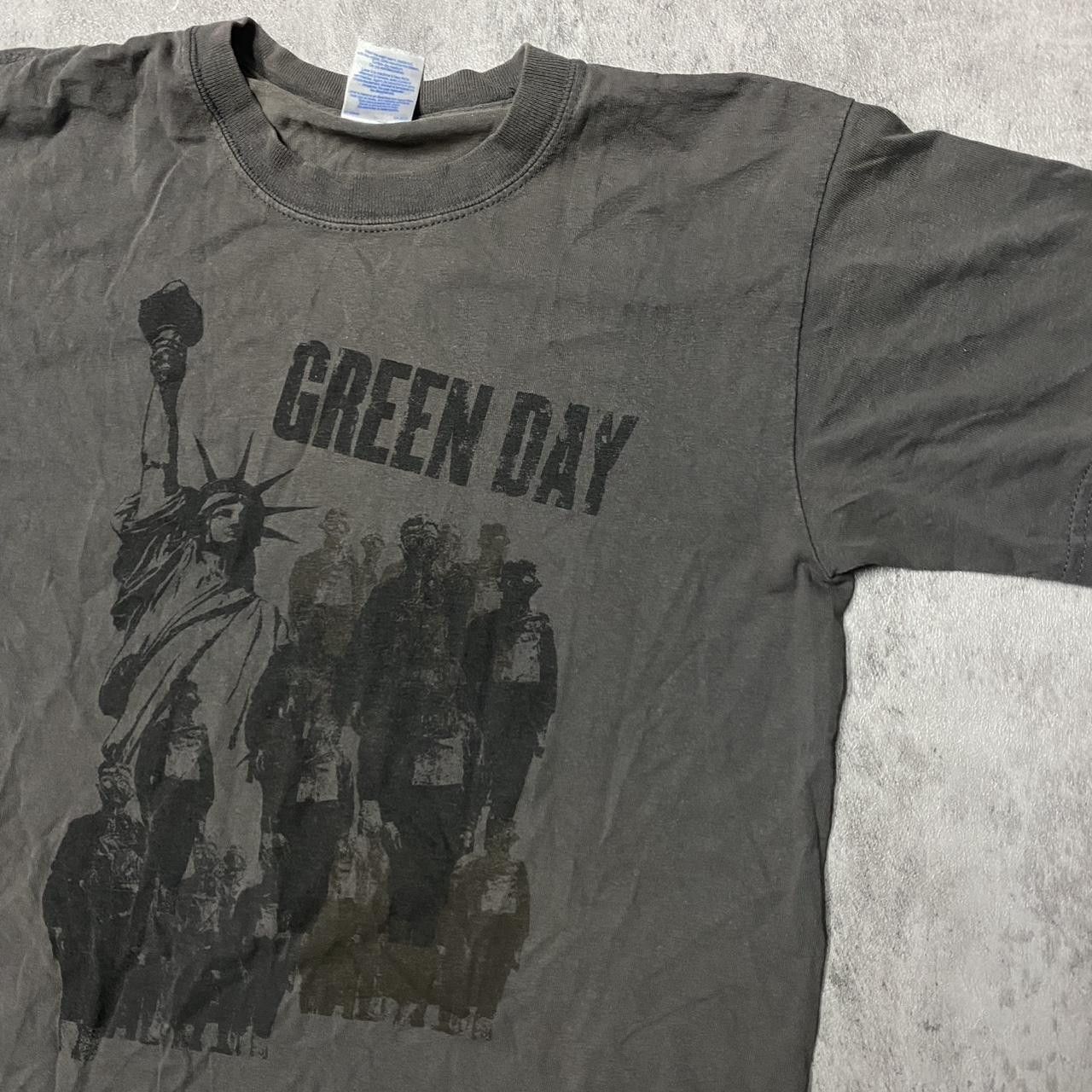 Other Green Day "Never Let You Down" grey cotton tee #punk #grunge Size US S / EU 44-46 / 1 - 2 Thumbnail