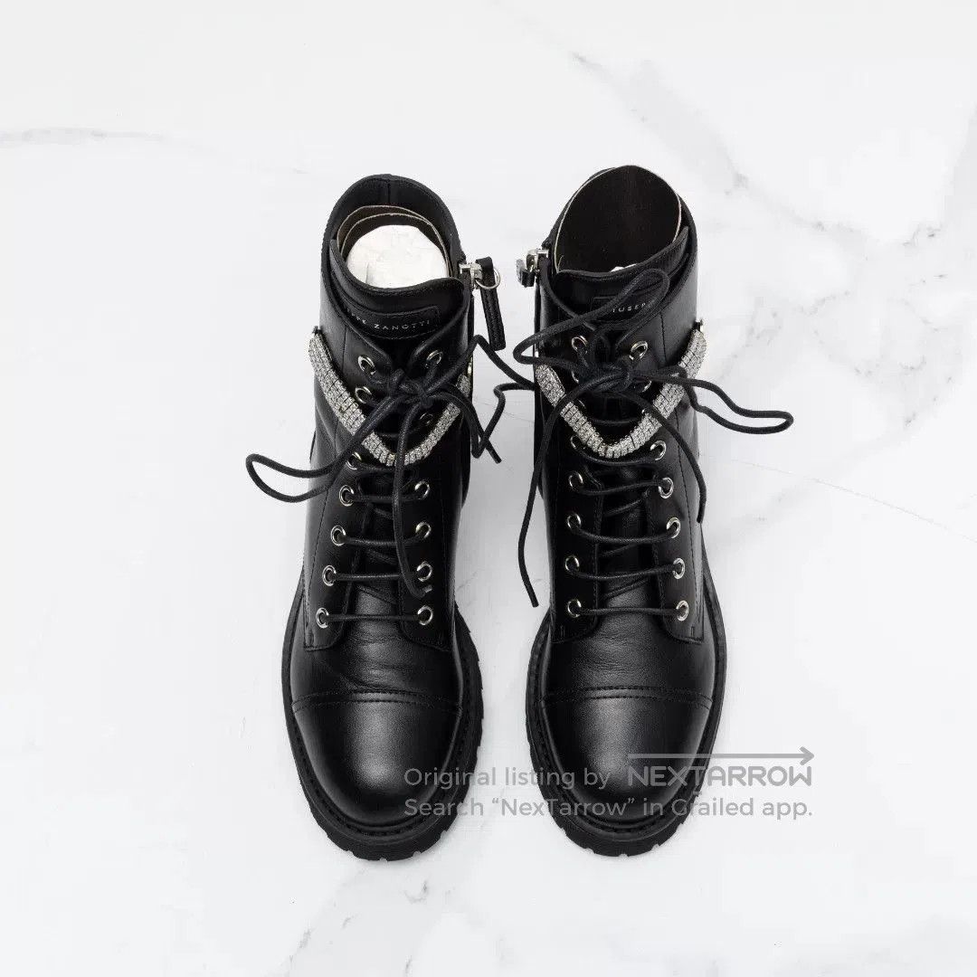 Giuseppe Zanotti Giuseppe Zanotti Women's Rhinestone Martin Boots. Size US 5 / IT 35 - 2 Thumbnail
