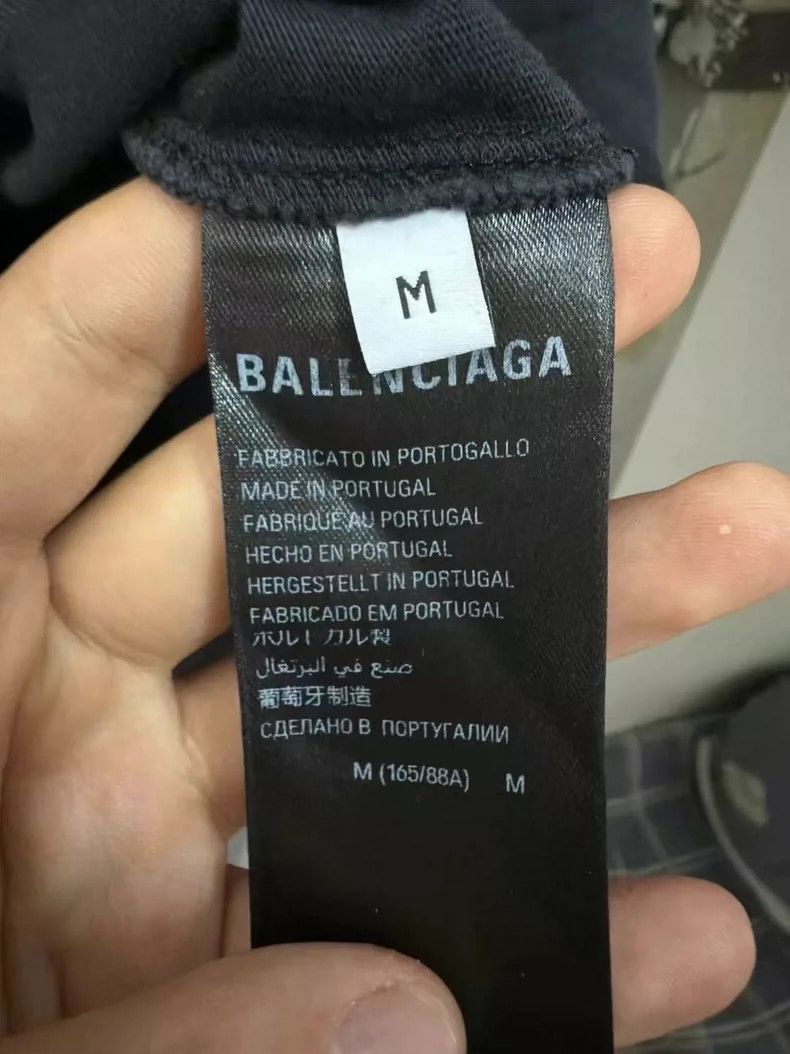 Balenciaga Balenciaga 3b Embroidered Short Sleeve Size US M / EU 48-50 / 2 - 4 Thumbnail