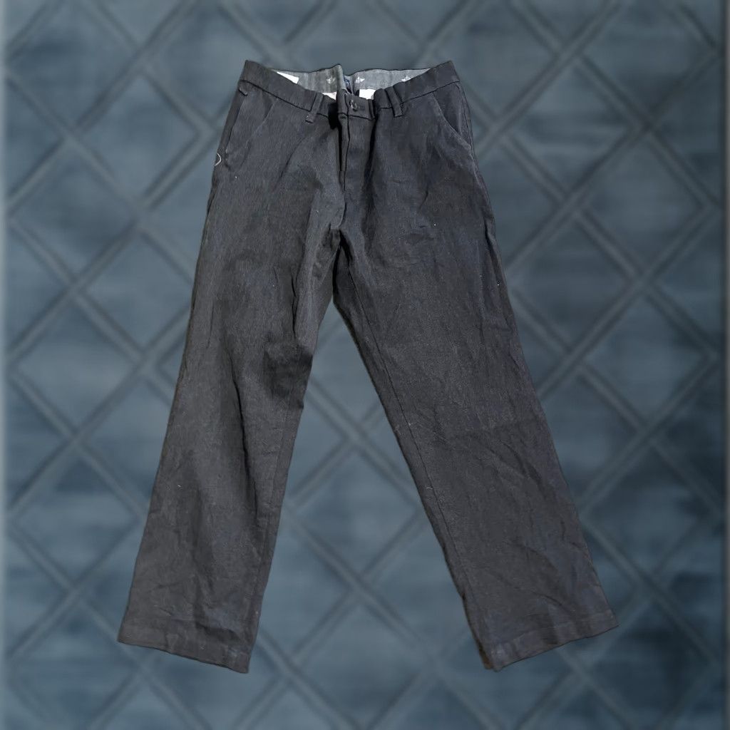 Dockers DOCKERS Pants Flat Front Straight Fit Mens 36x30 Gray Chino Size US 36 / EU 52 - 1 Thumbnail