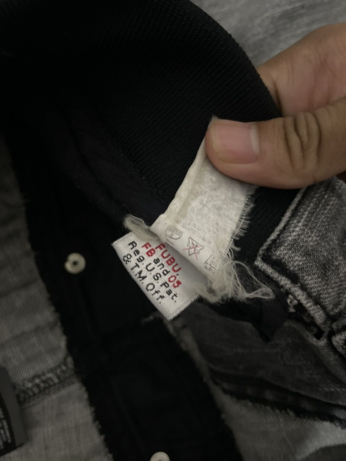 Fubu 2000s Fubu Panelled Baggy Jeans Y2K Size US 31 - 5 Thumbnail