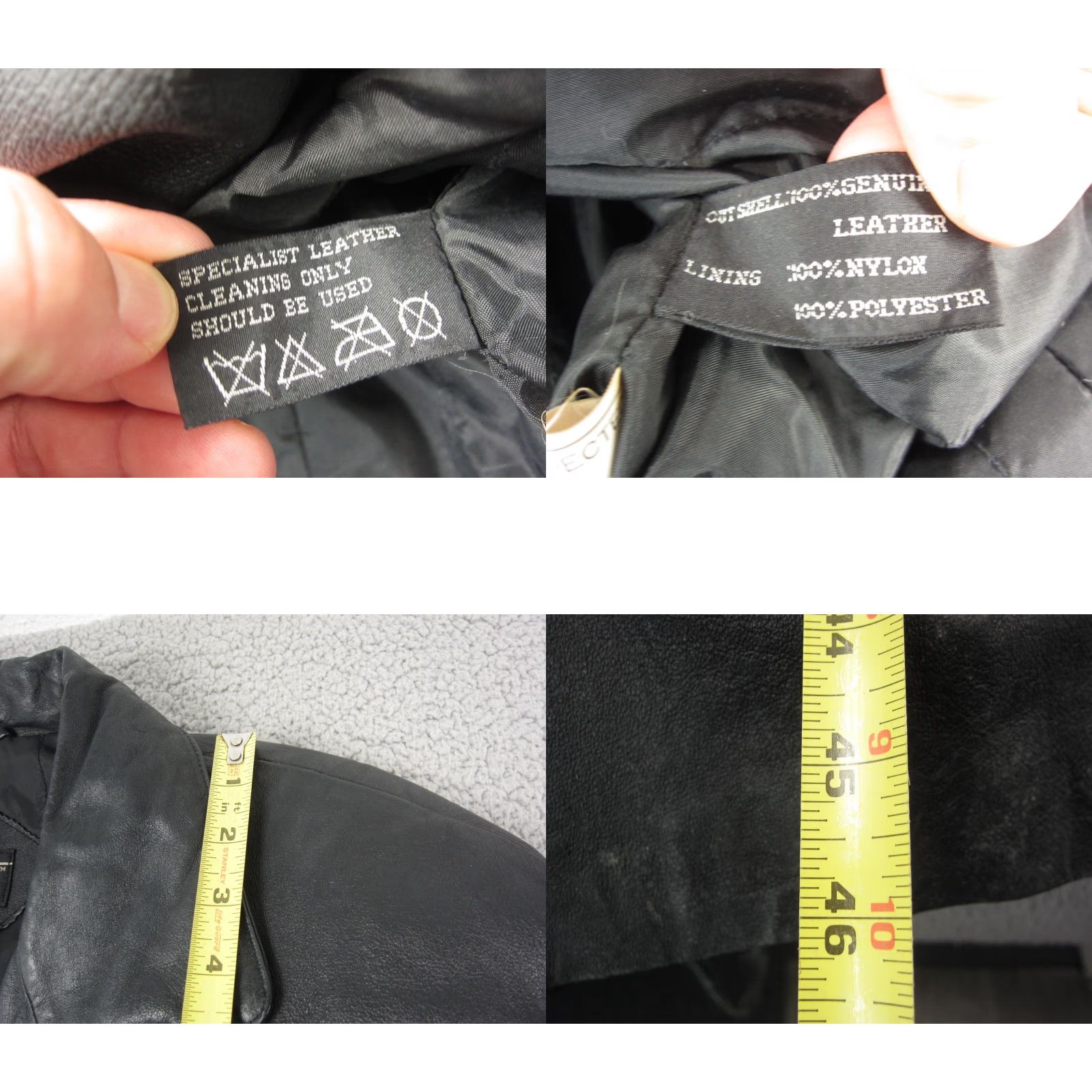 Vintage VINTAGE Pelle Leather Jacket Mens L Black Trench Coat 90s Long Leather Lining Pockets Button Regular Fit Mens Size US L / EU 52-54 / 3 - 9 Thumbnail