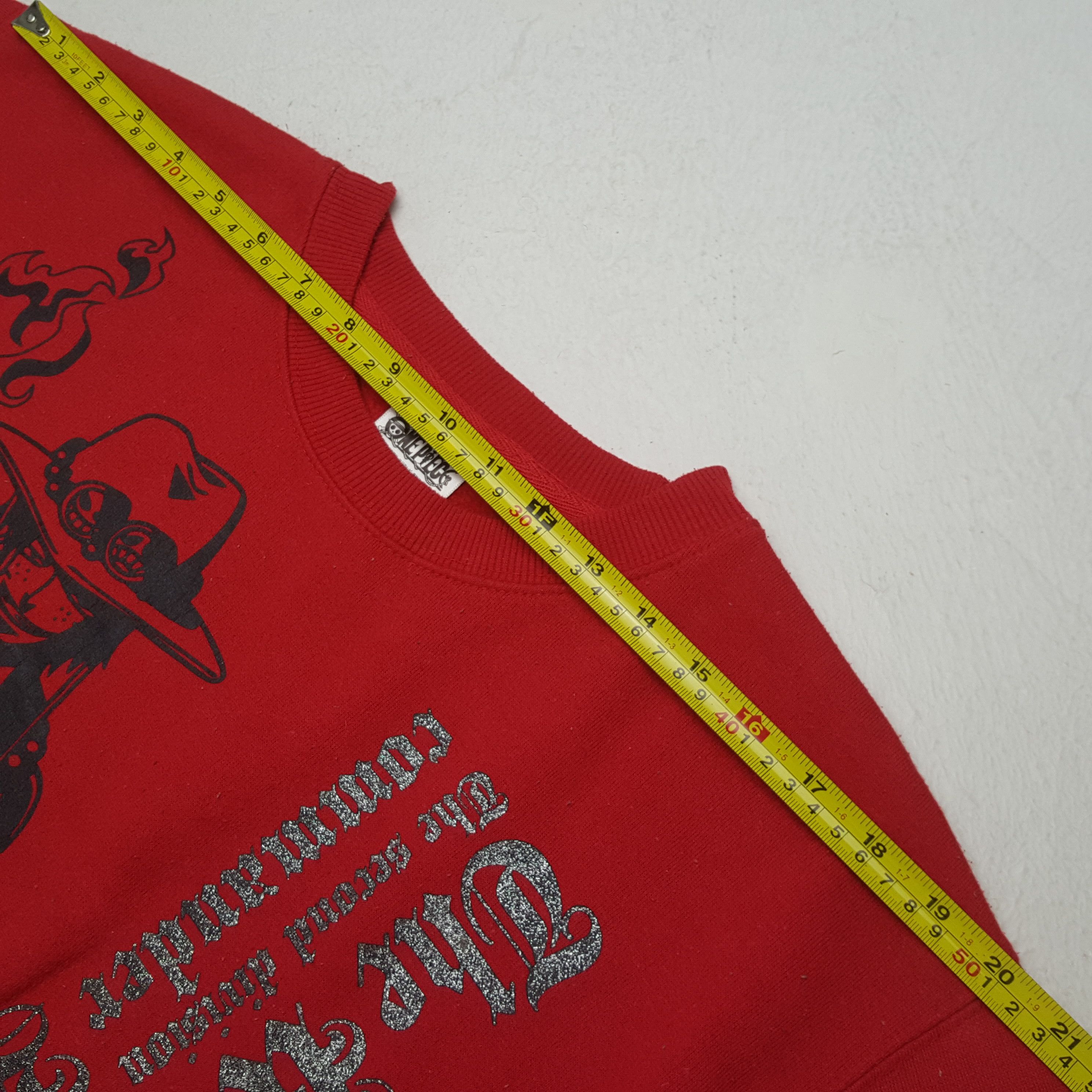 One Piece Vintage One Piece Zoro Japan Animated Sweatshirt RR12 Size US L / EU 52-54 / 3 - 5 Thumbnail