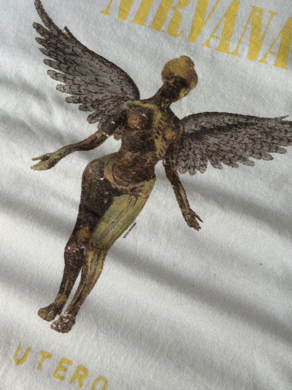 Band Tees × Vintage Nirvana Tee 2022 Tour White Size US L / EU 52-54 / 3 - 5 Thumbnail