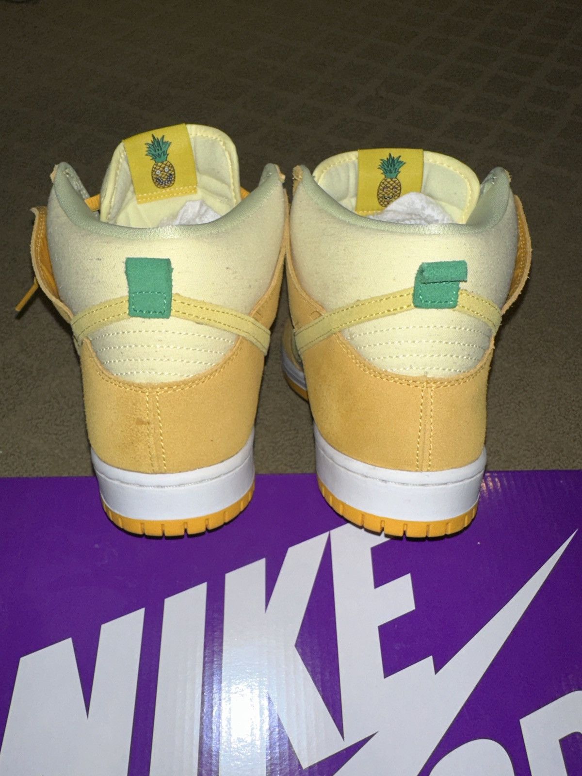 Nike Pineapple dunk High VNDS Size US 10.5 / EU 43-44 - 4 Thumbnail