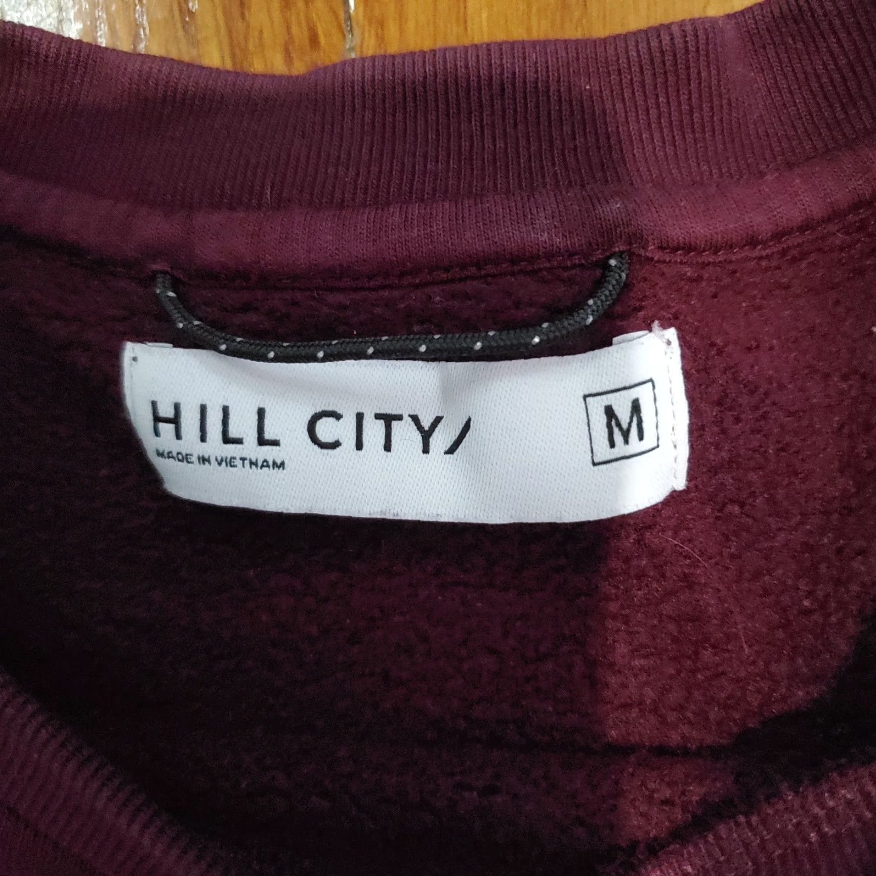 Vintage Hill City Sweatshirt Men’s Red Crew Neck Fleece Pullover Medium Size US M / EU 48-50 / 2 - 6 Thumbnail